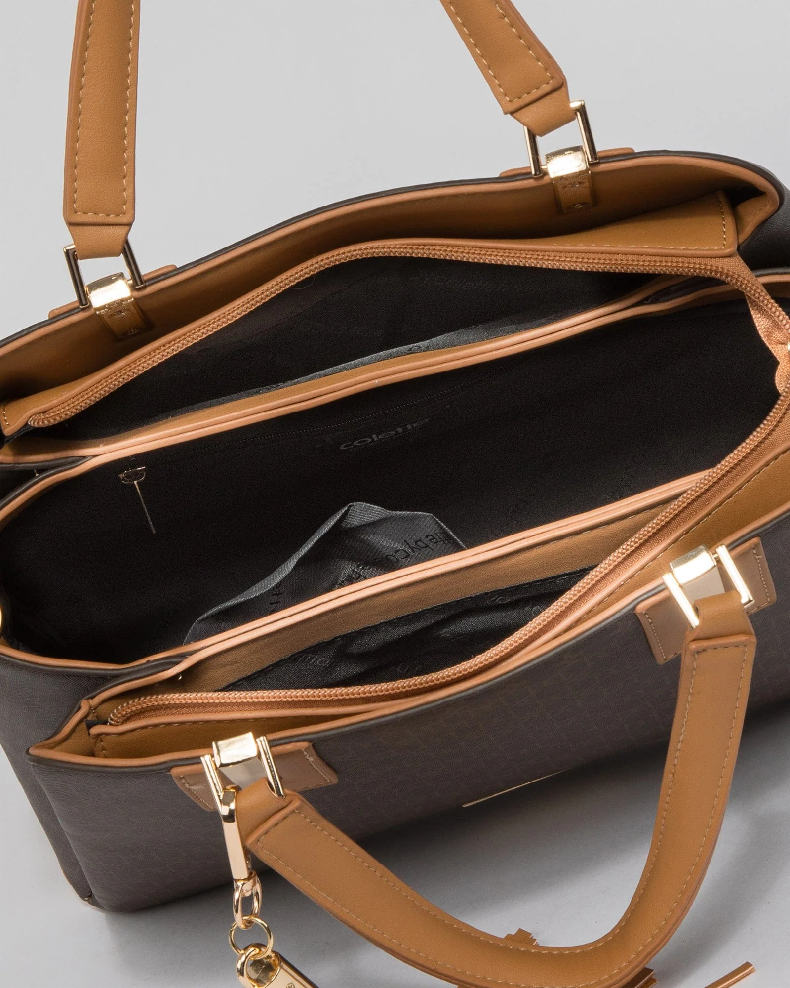 Monogram Toni Tassel Tote Bag - Image 7