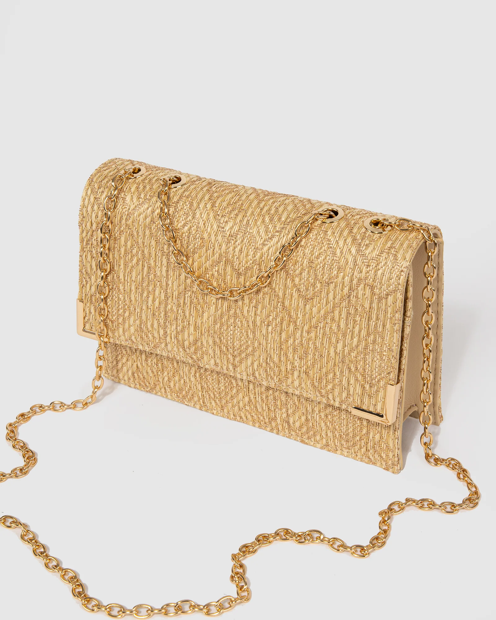 Natural Lauren Hardware Crossbody - Image 8