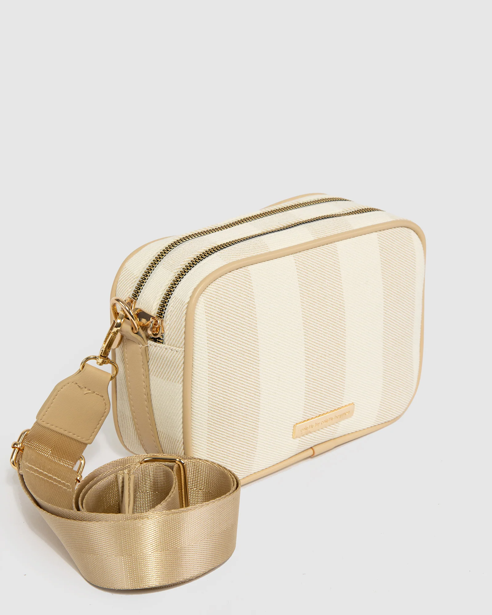 Natural Selina Canvas Crossbody - Image 3