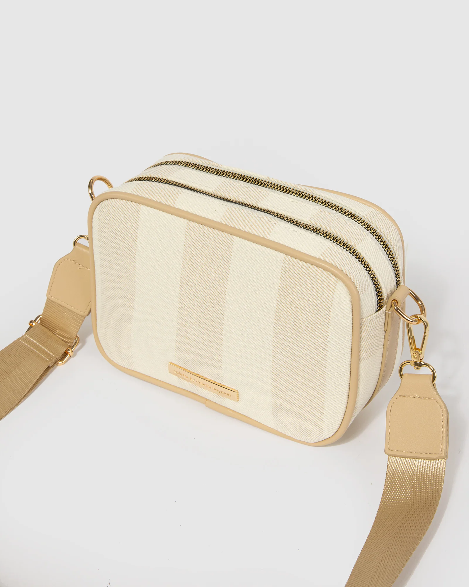 Natural Selina Canvas Crossbody - Image 6