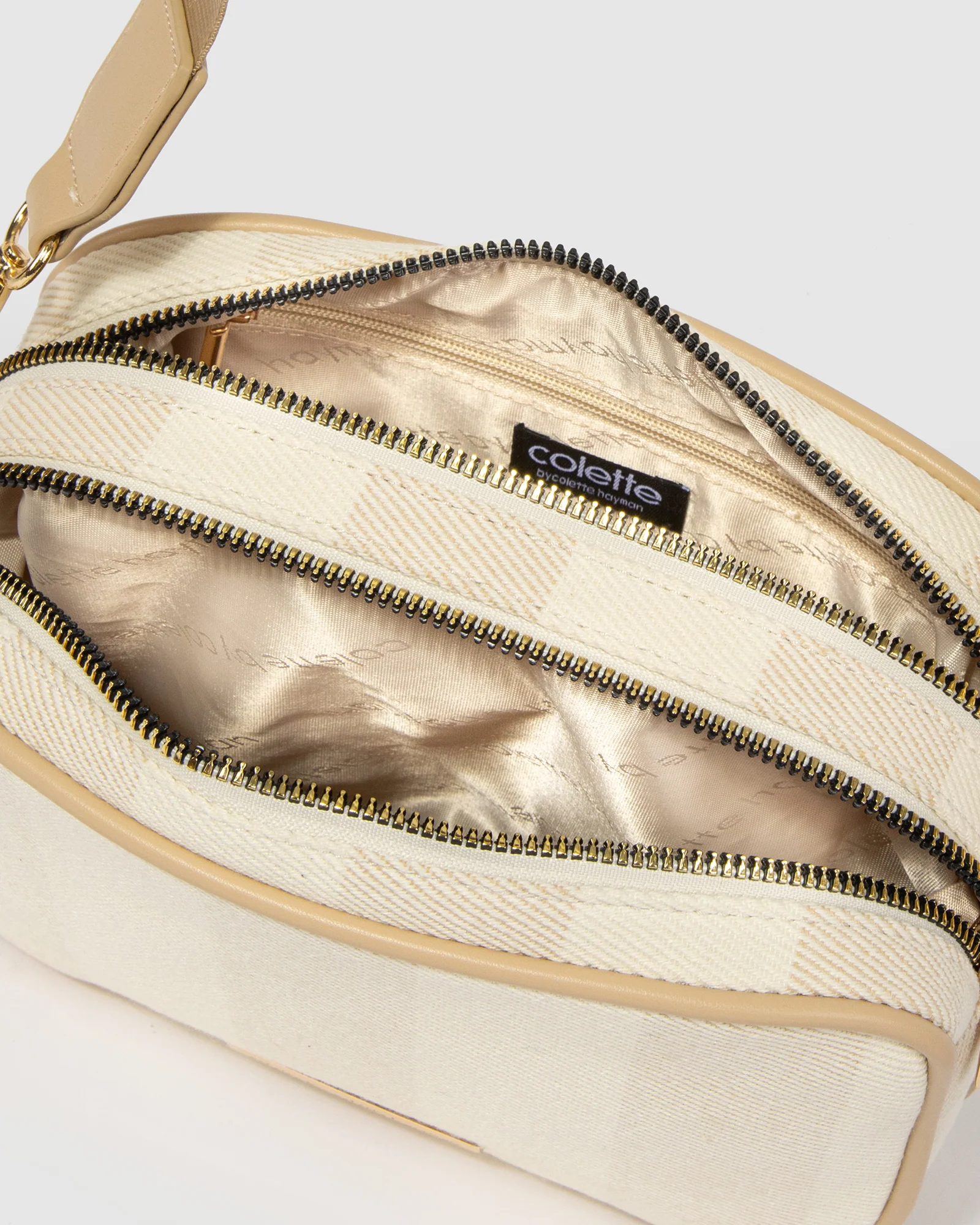 Natural Selina Canvas Crossbody - Image 7