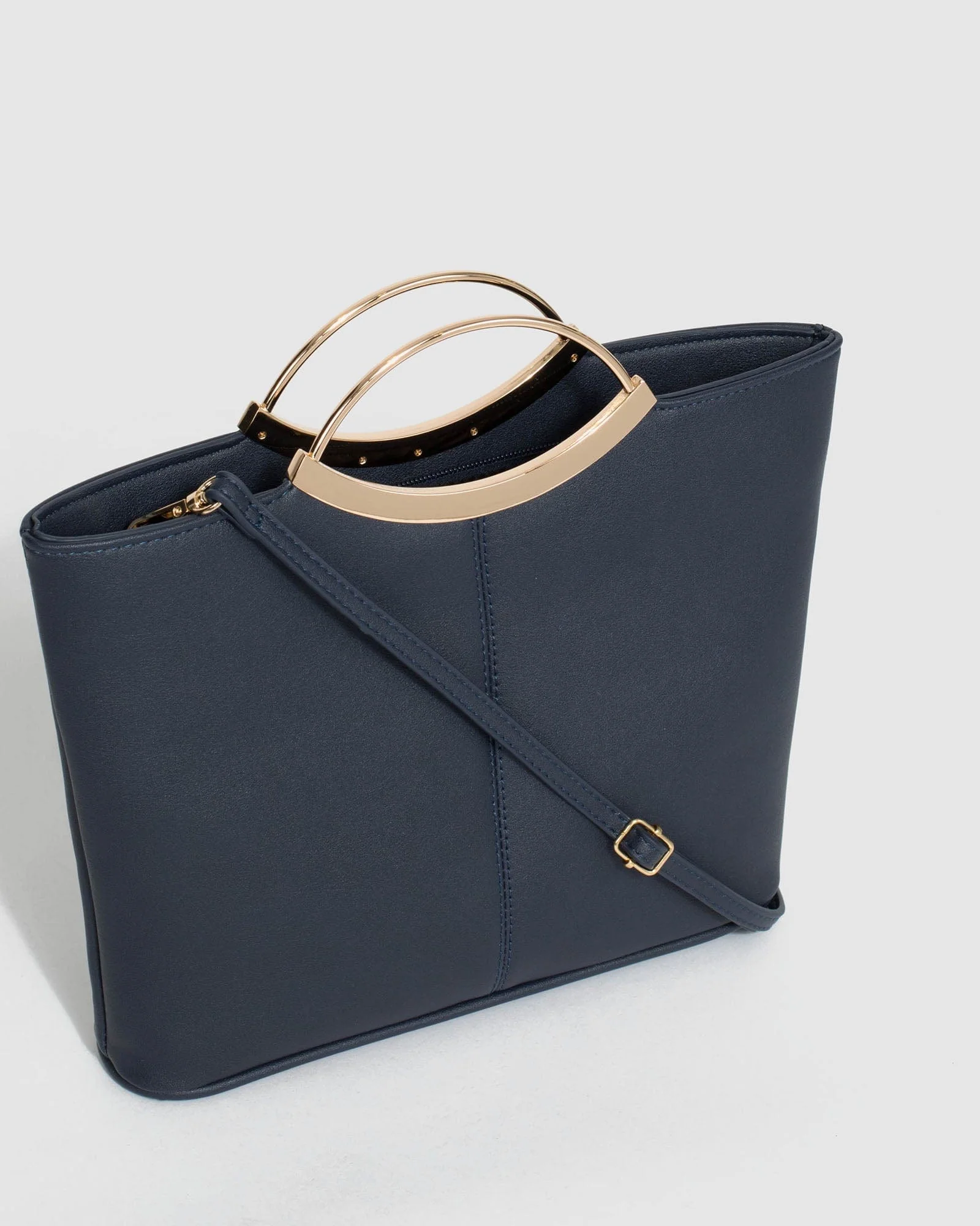 Navy Blue Jessie Clutch Bag - Image 3