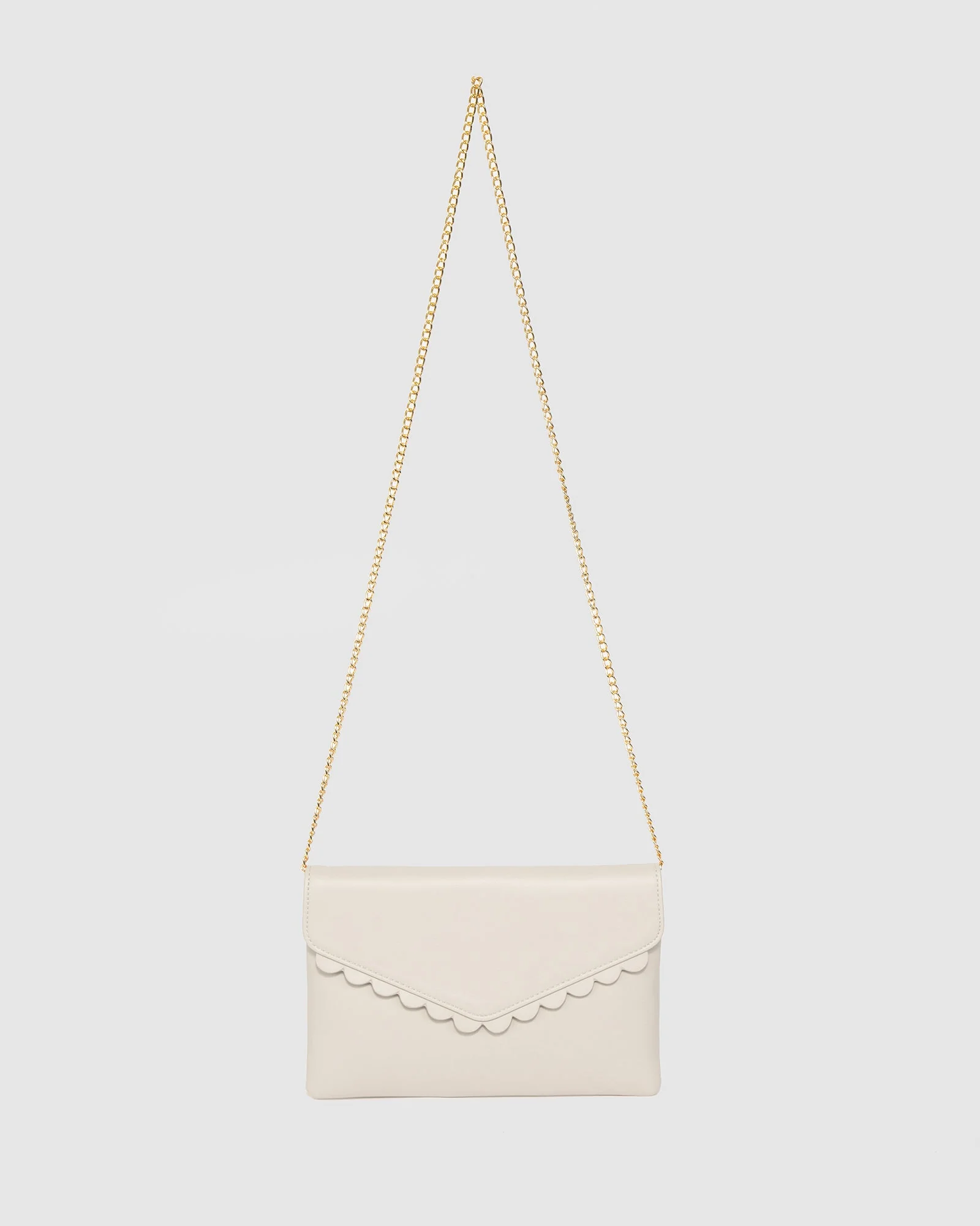 Nude Jordana Scallop Clutch Bag - Image 4