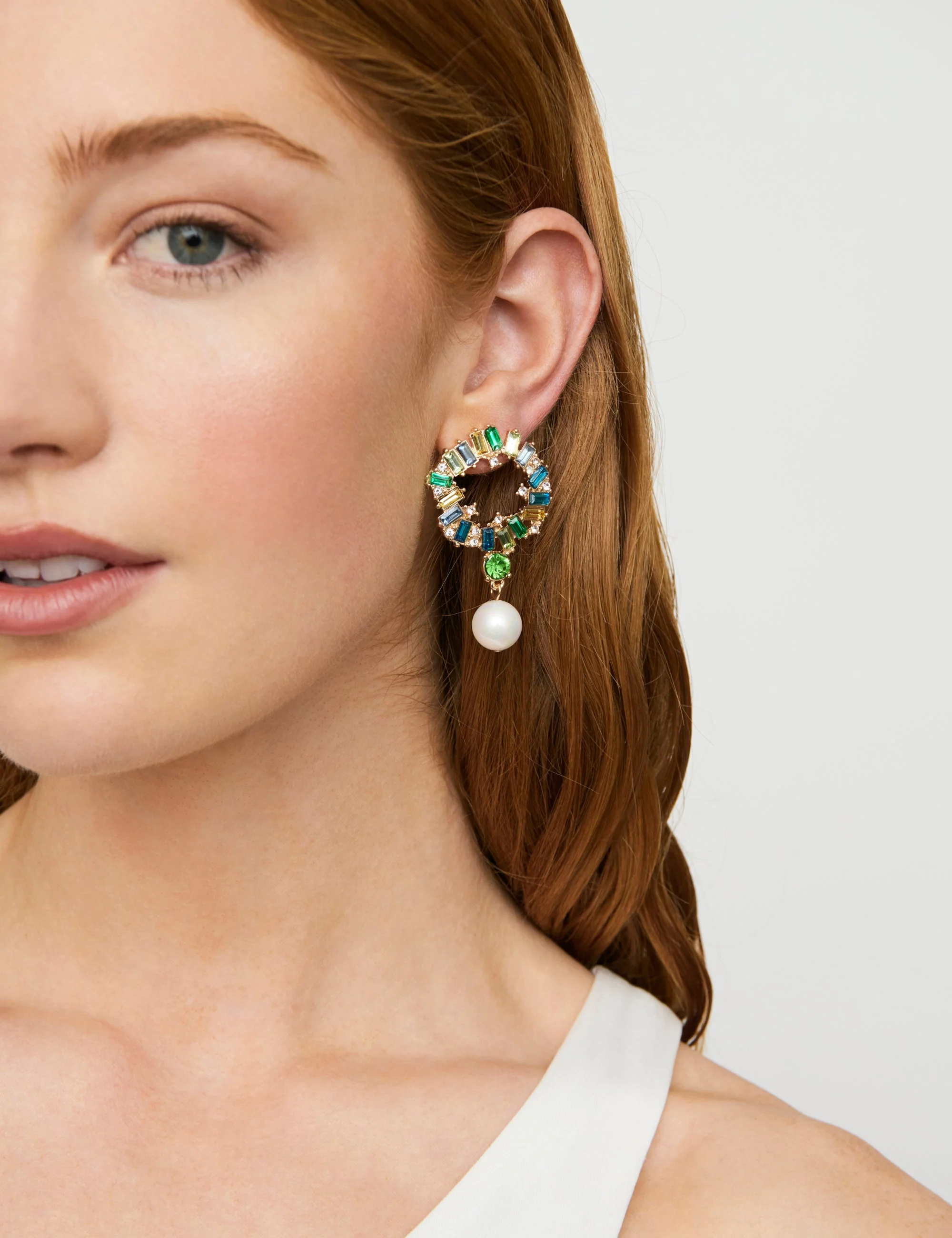 PARADISO  PEARL DROP EARRING - Image 2