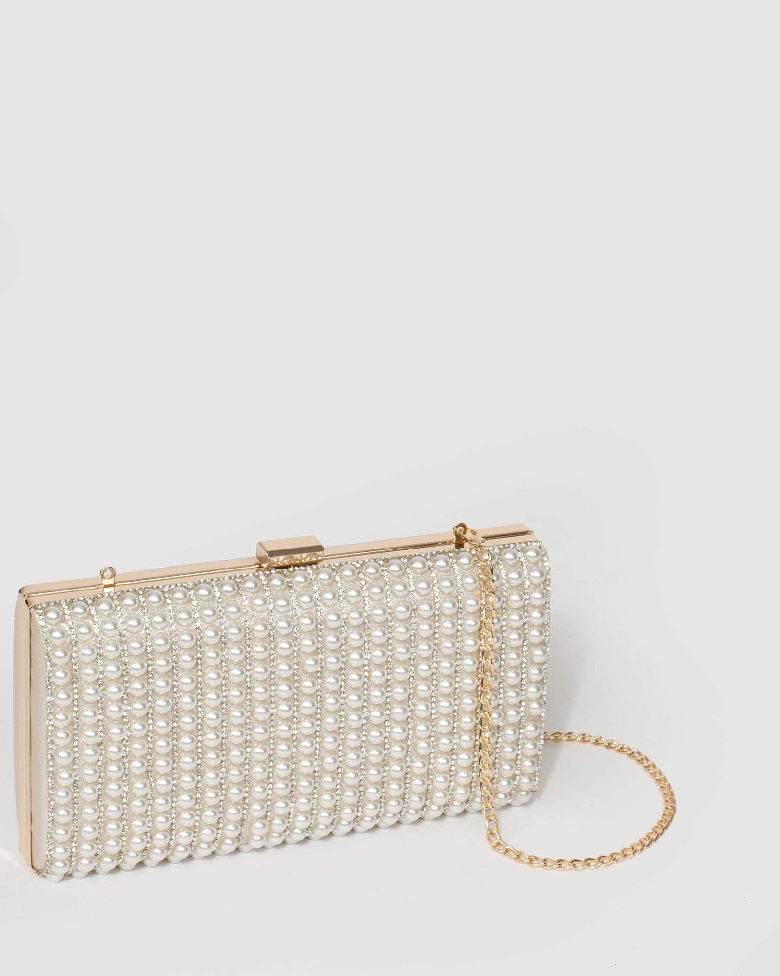 Pearl Thalia Hardcase Clutch Bag - Image 4