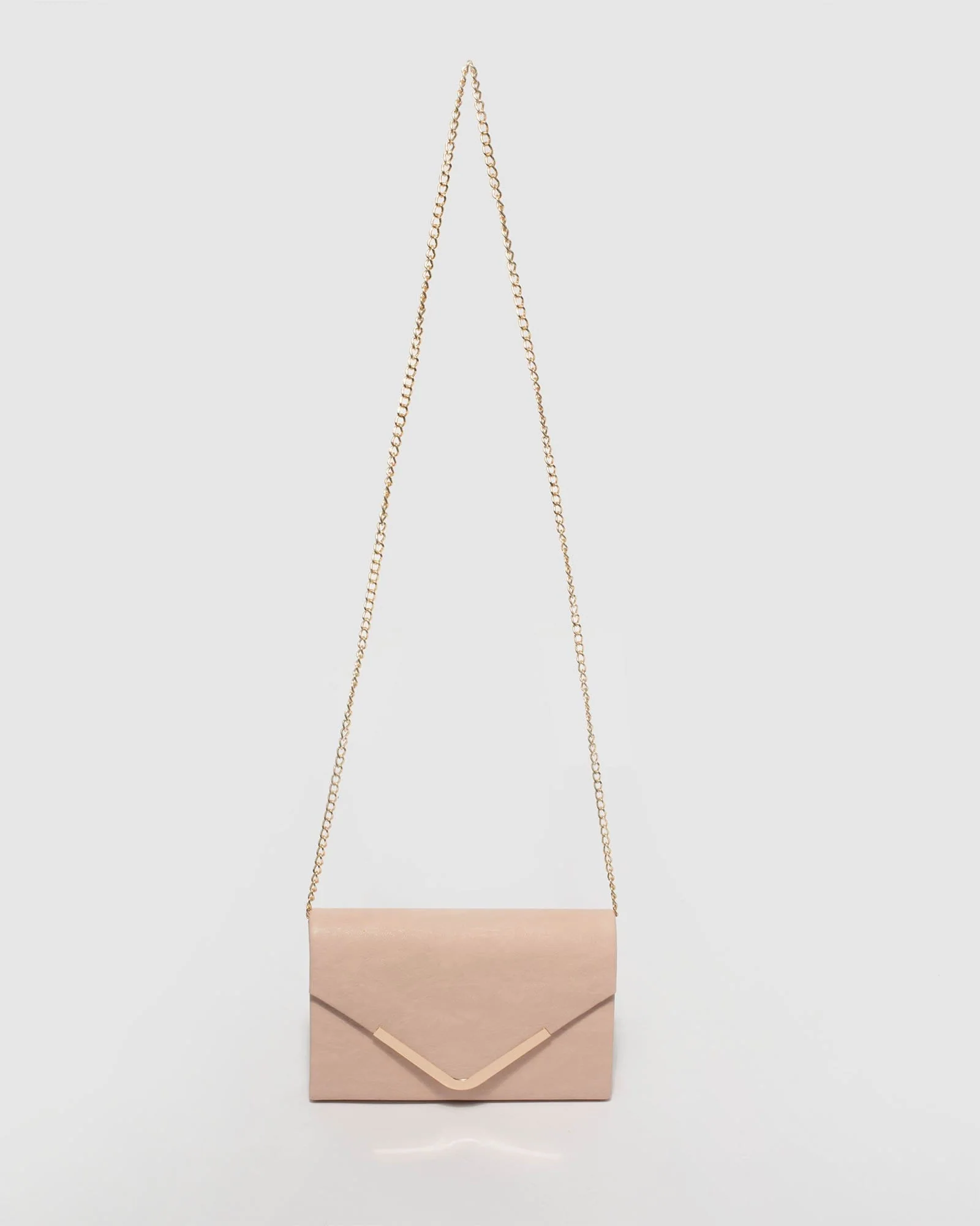Pink Lila Envelope Clutch Bag - Image 6