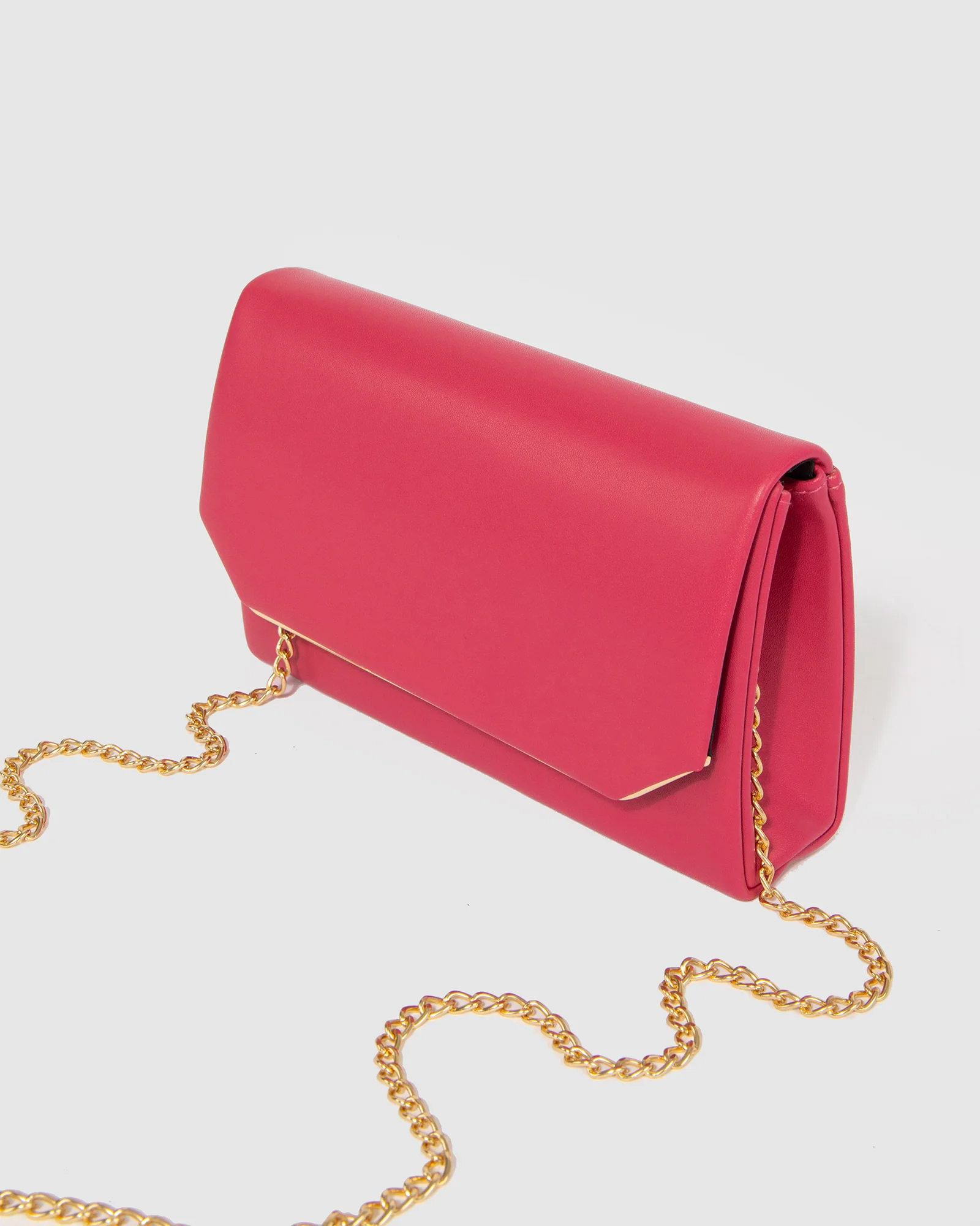 Pink Penny Flap Clutch - Image 4