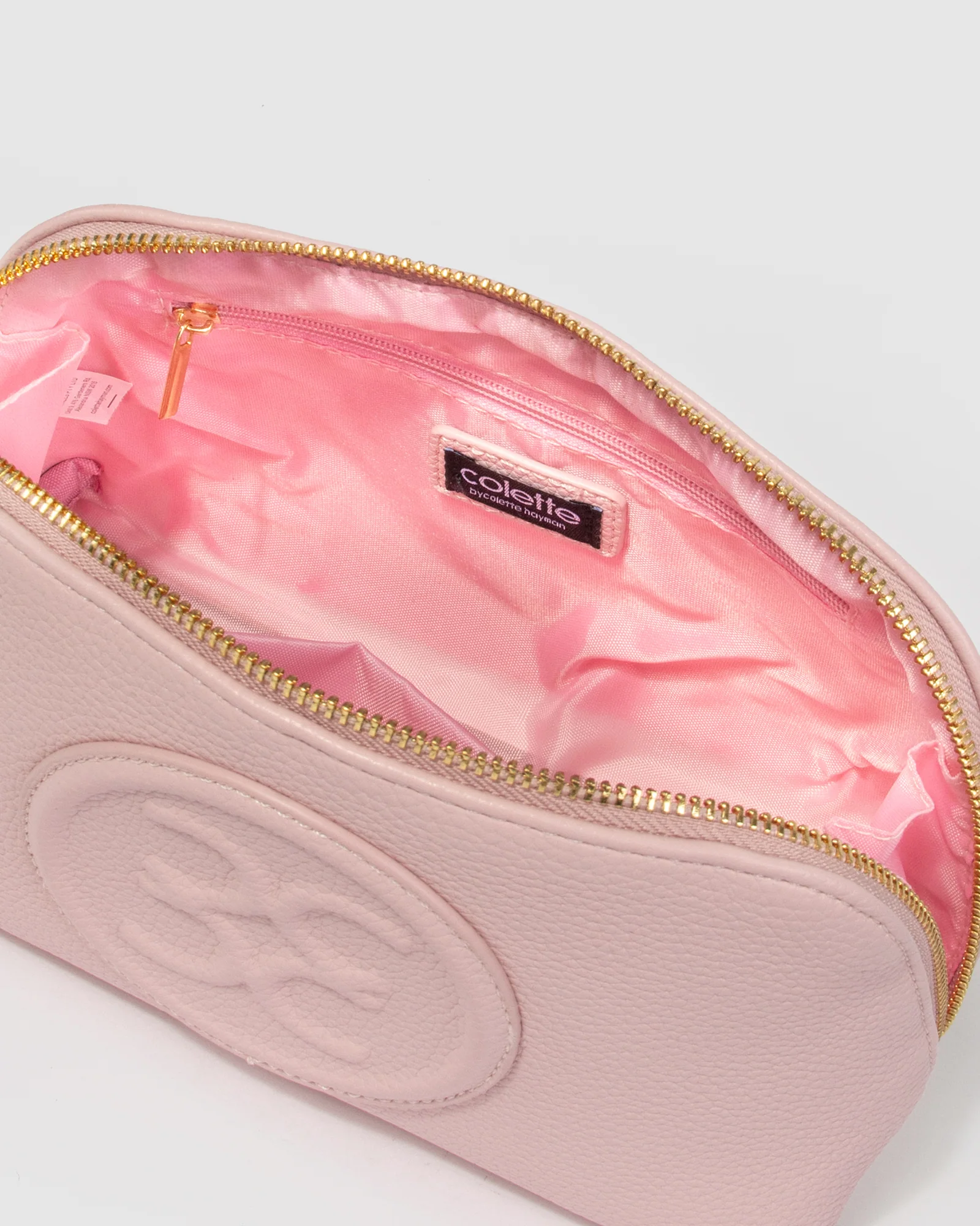 Pink Rita Zip Top Cosmetic Case - Image 5