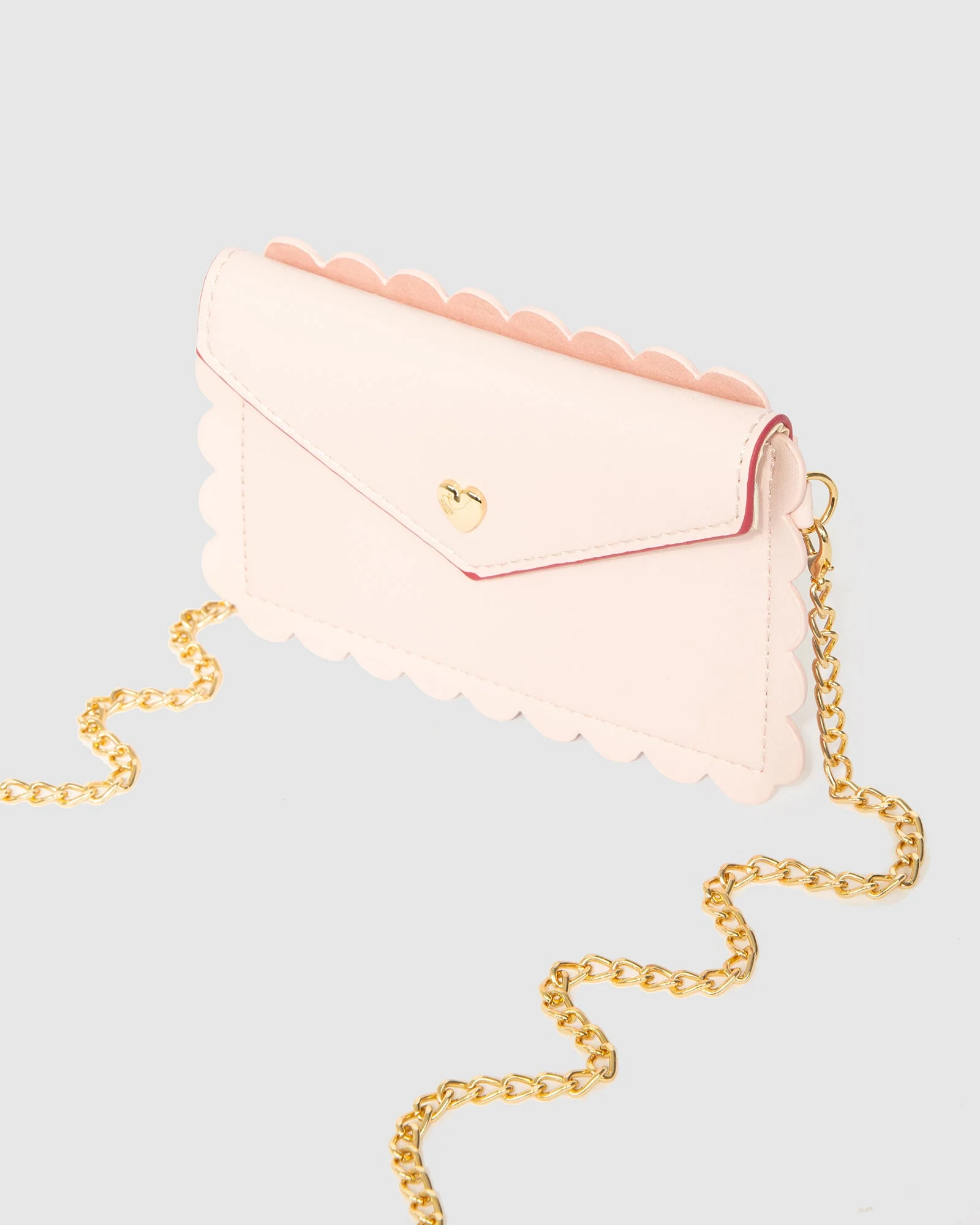 Pink Romeo Heart Chain Wallet - Image 4