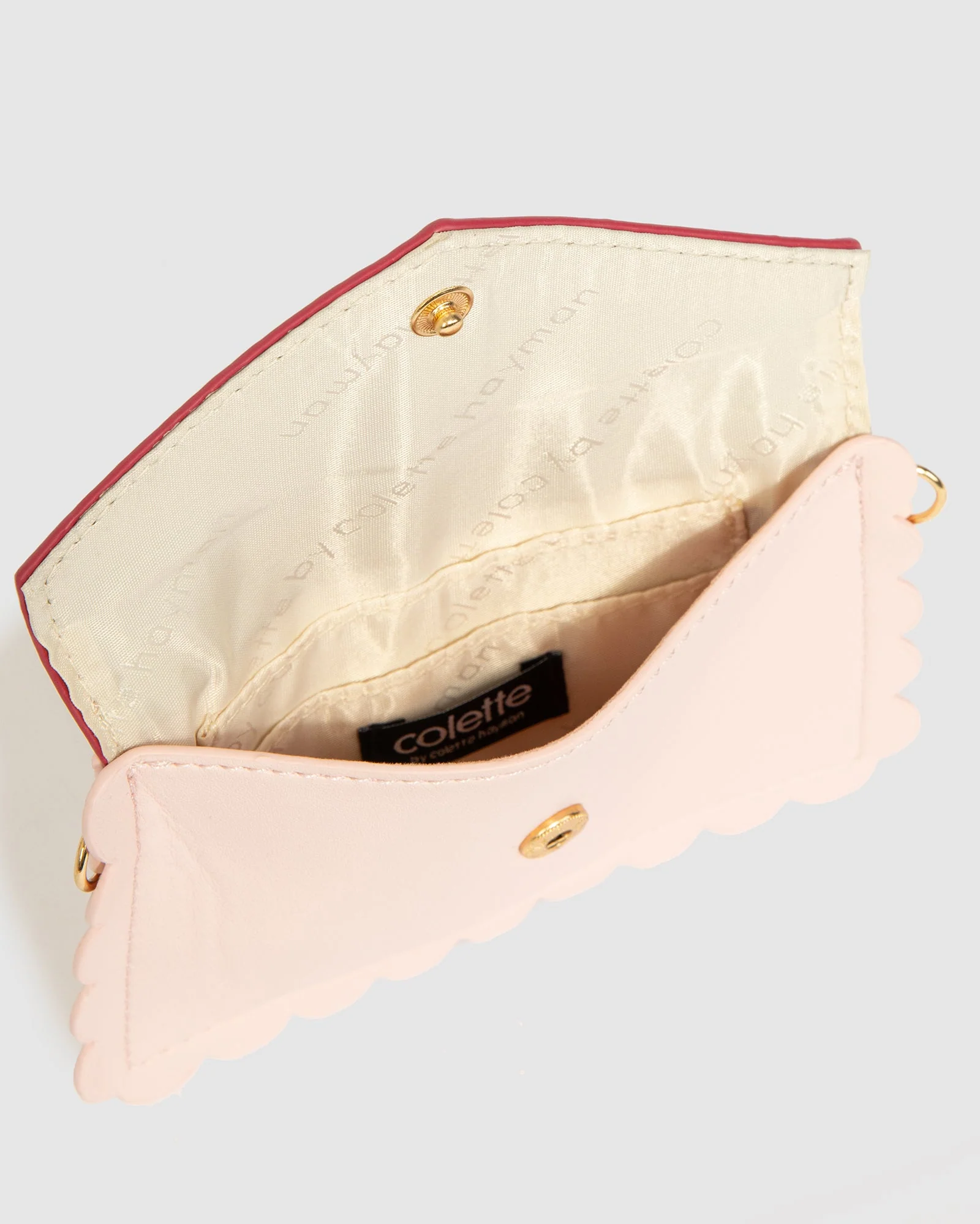 Pink Romeo Heart Chain Wallet - Image 5