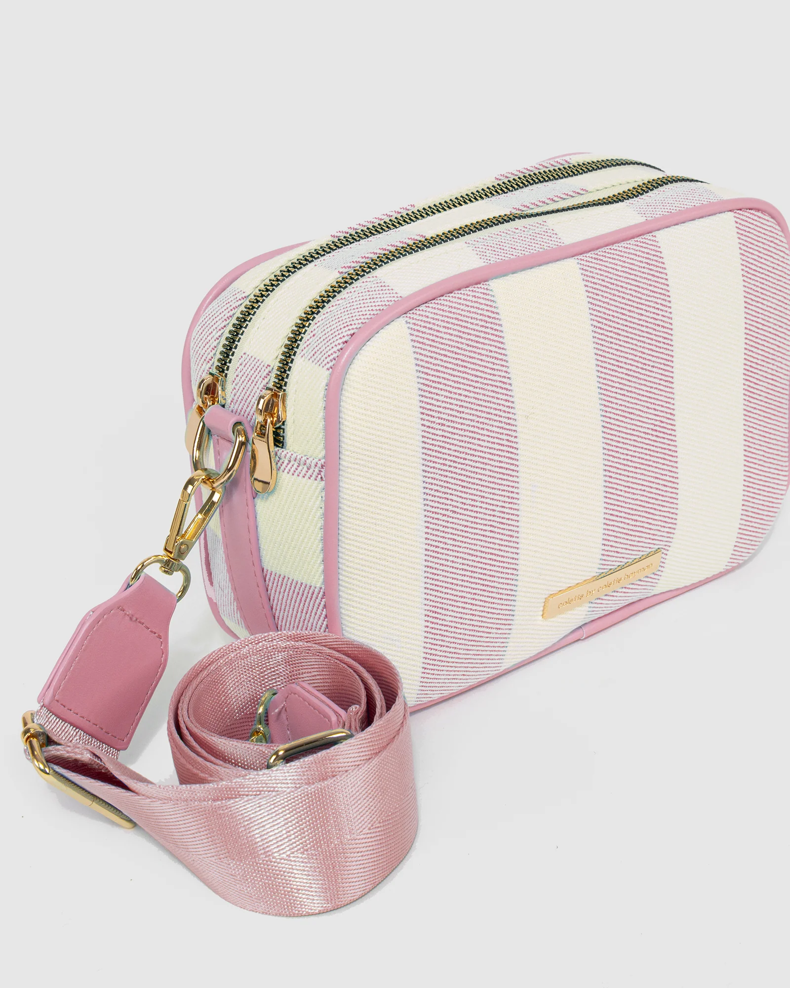 Pink Selina Canvas Crossbody - Image 4