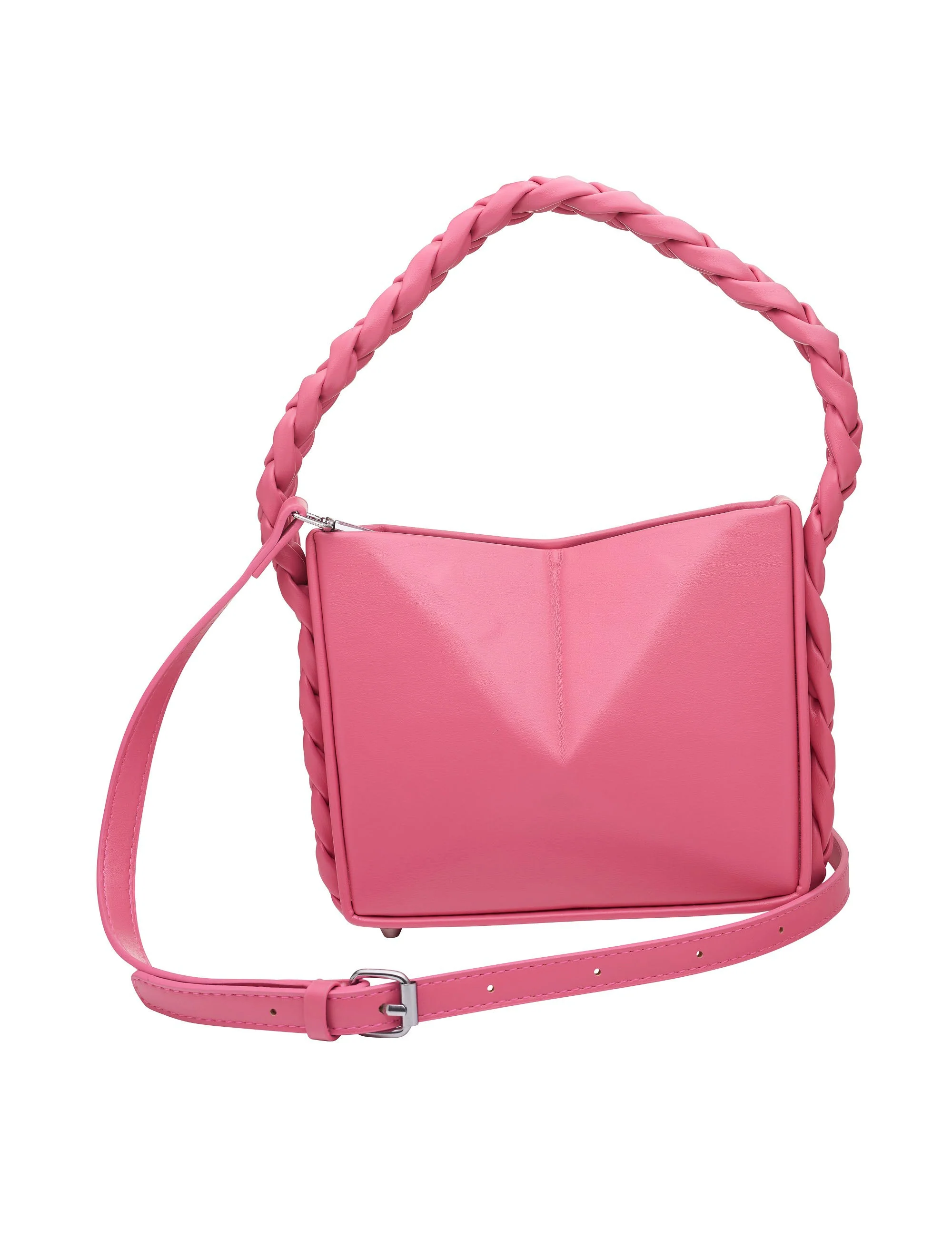 PLAIT HANDLE GEO BAG - Image 3