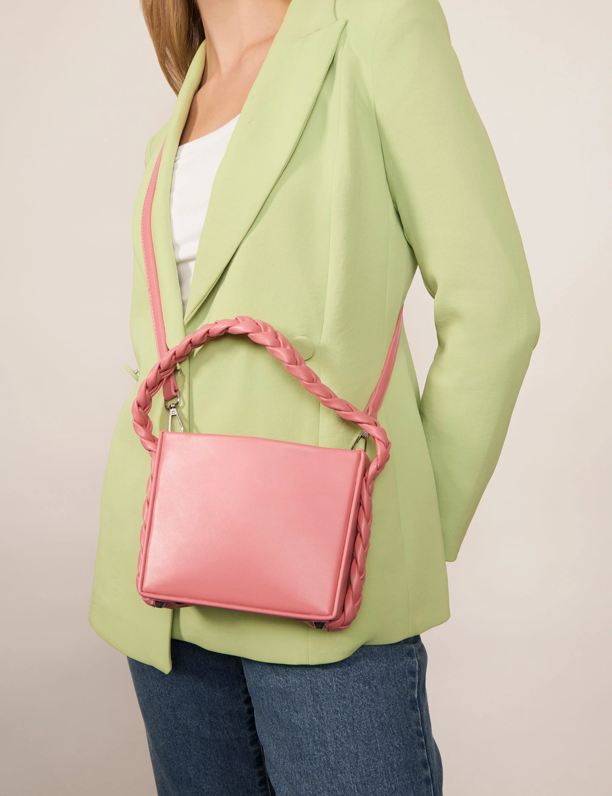 PLAIT HANDLE GEO BAG - Image 5