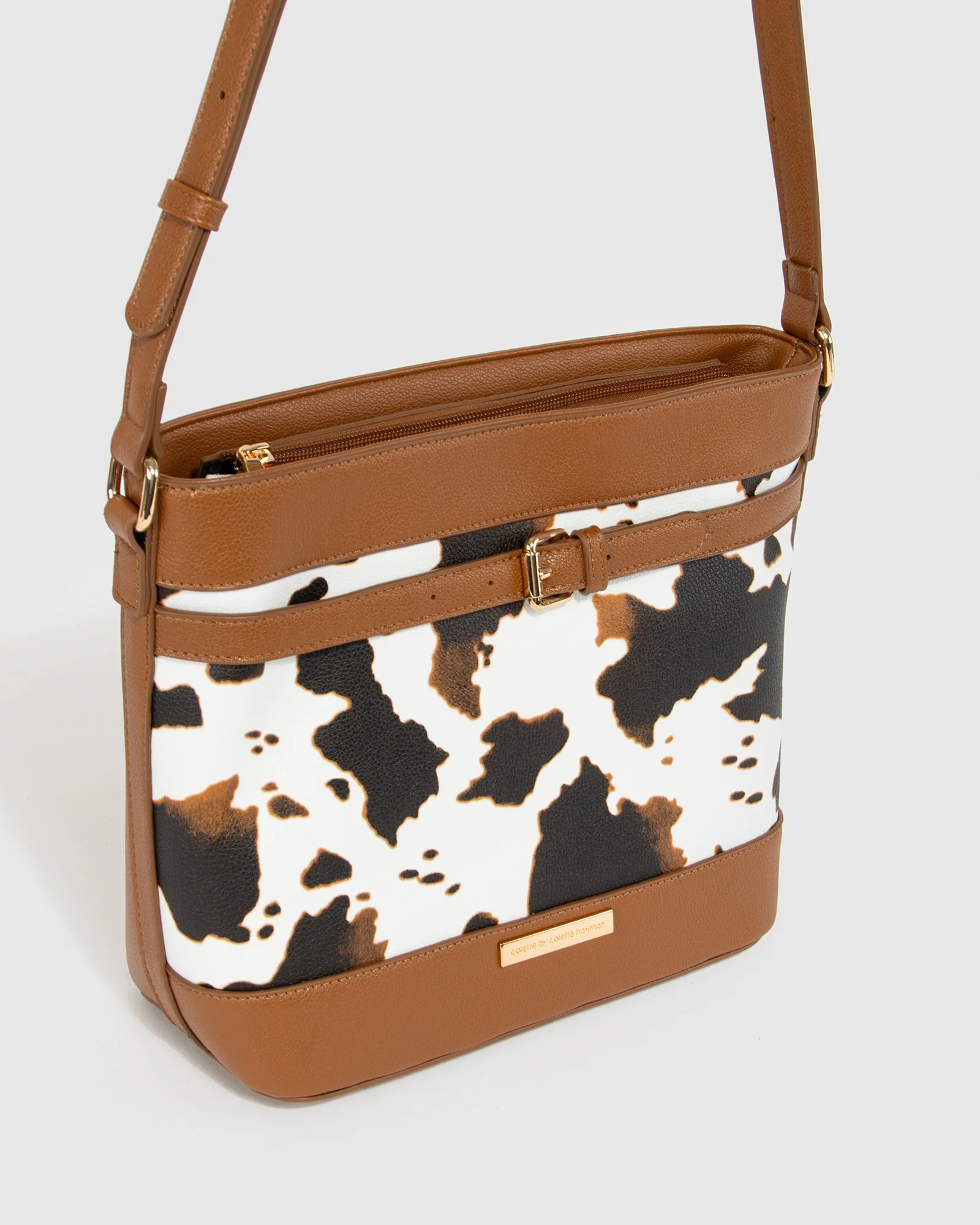 Print Pia Buckle Bucket Bag - Image 3