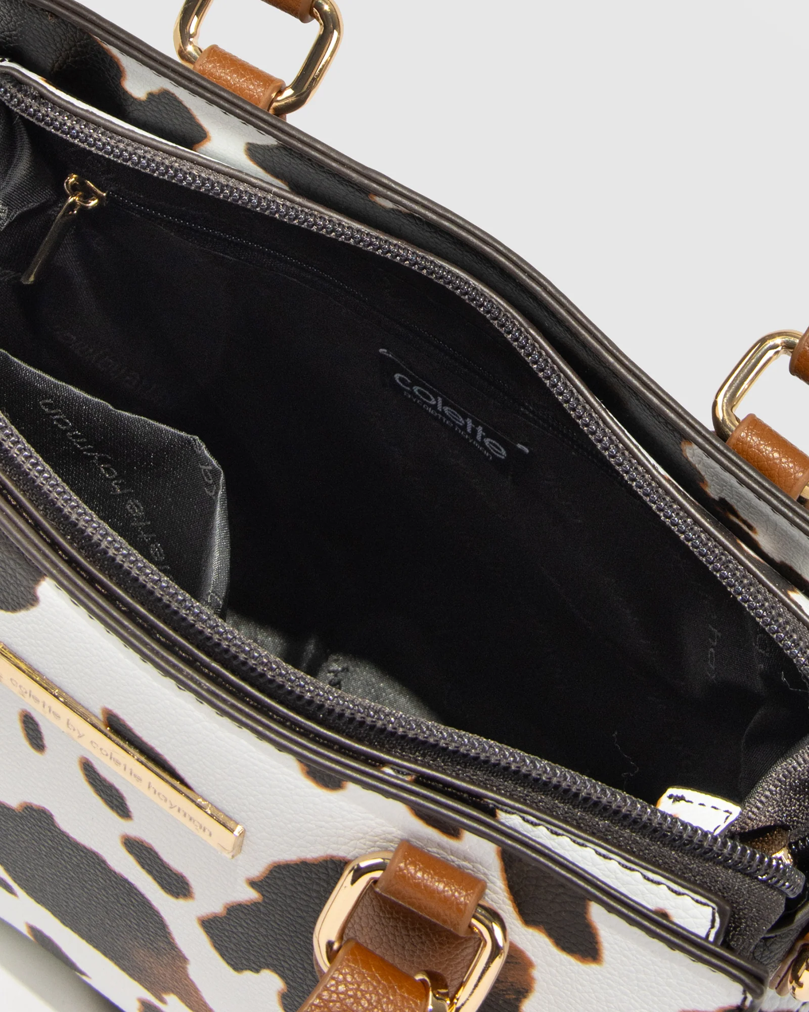 Print Sia Mini Tassel Tote - Image 6