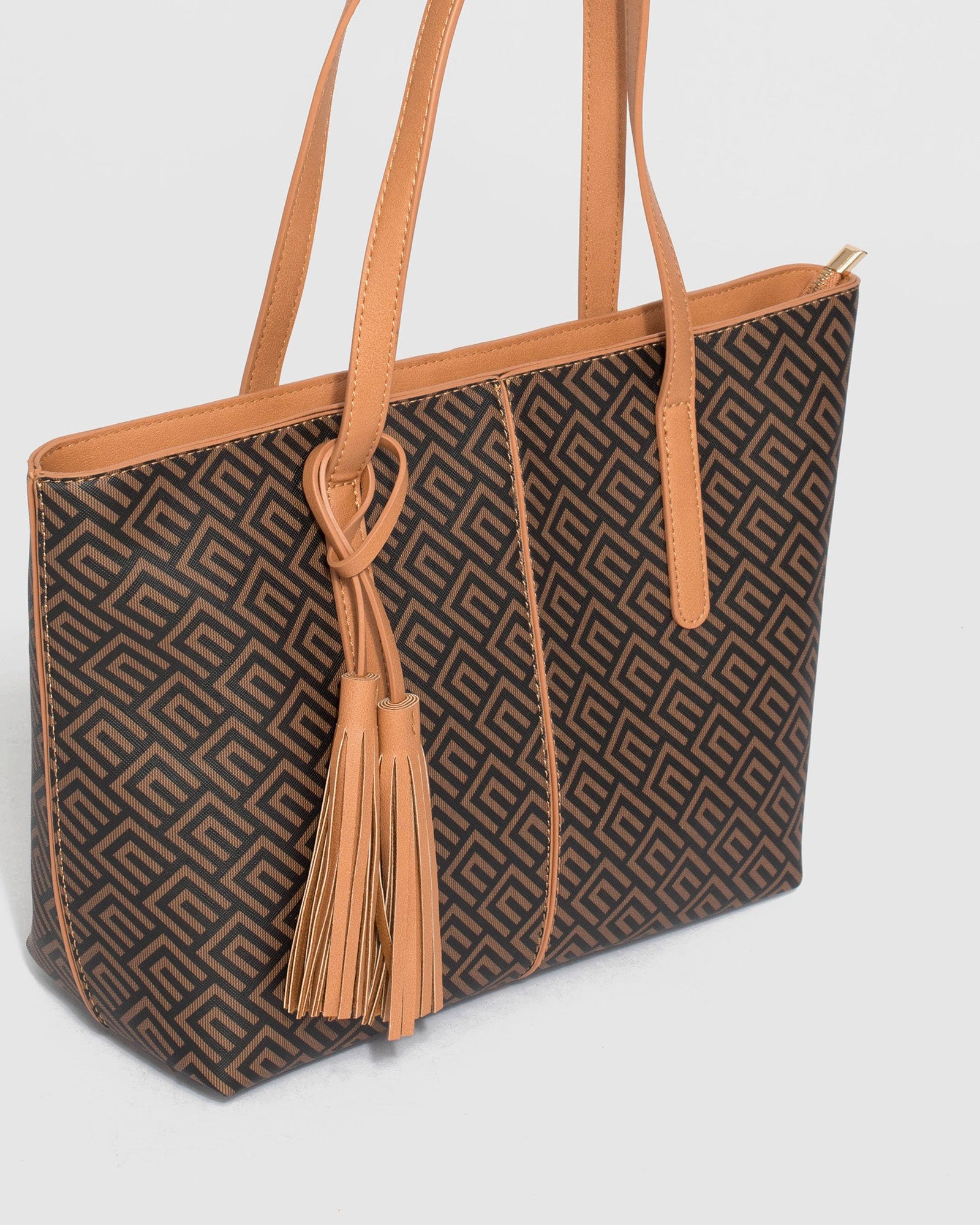 Print Yesenia Tassel Tote Bag - Image 3