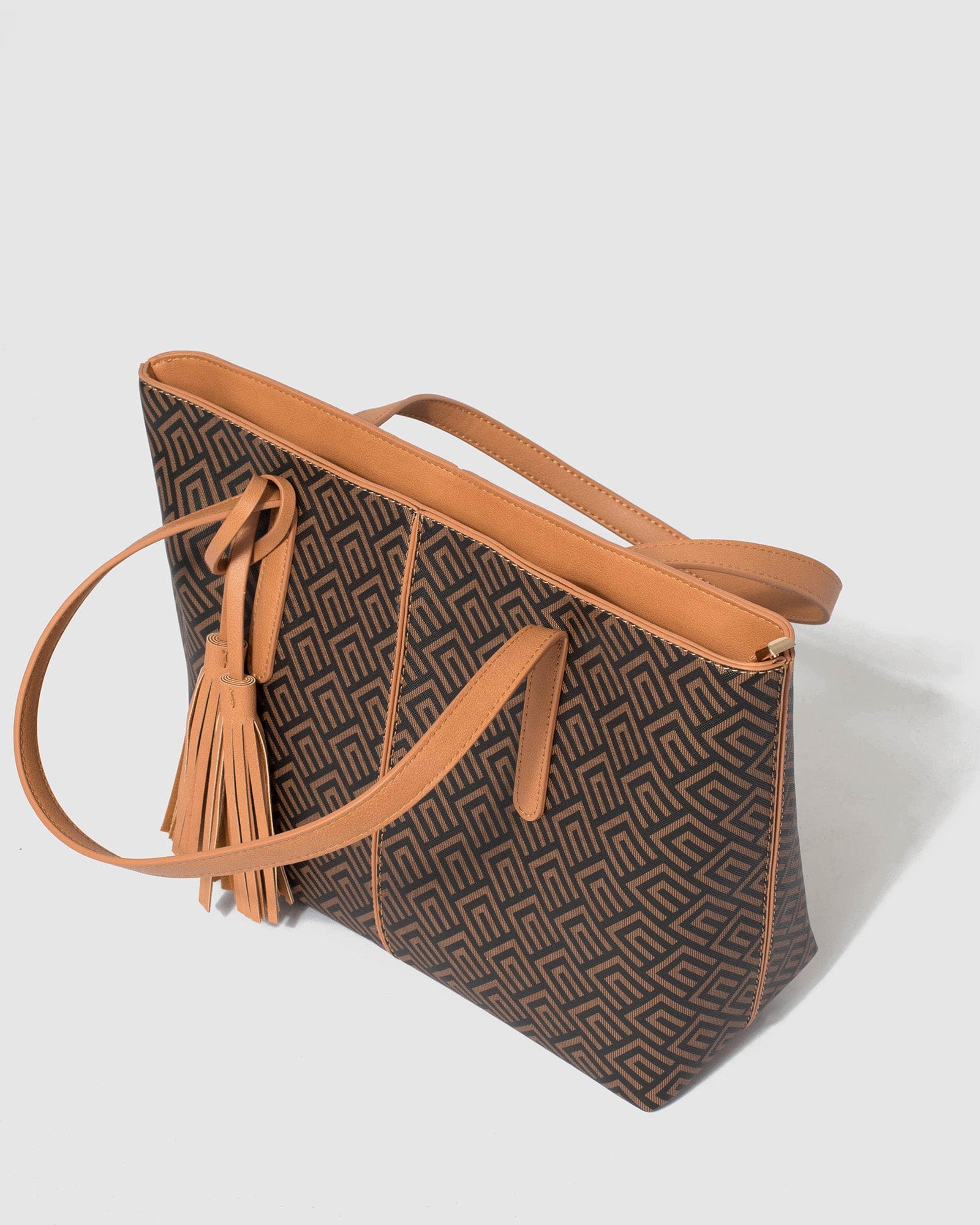 Print Yesenia Tassel Tote Bag - Image 5