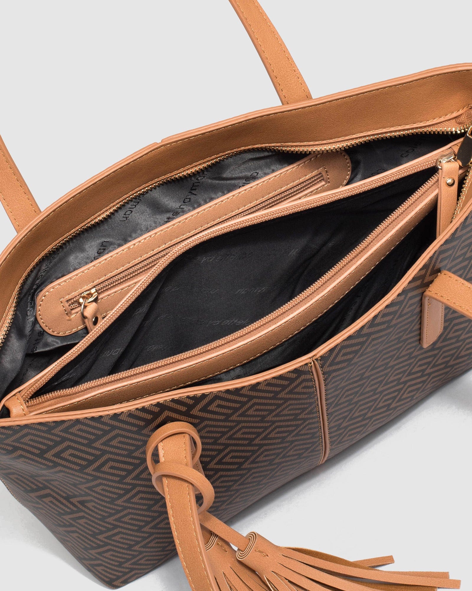 Print Yesenia Tassel Tote Bag - Image 7