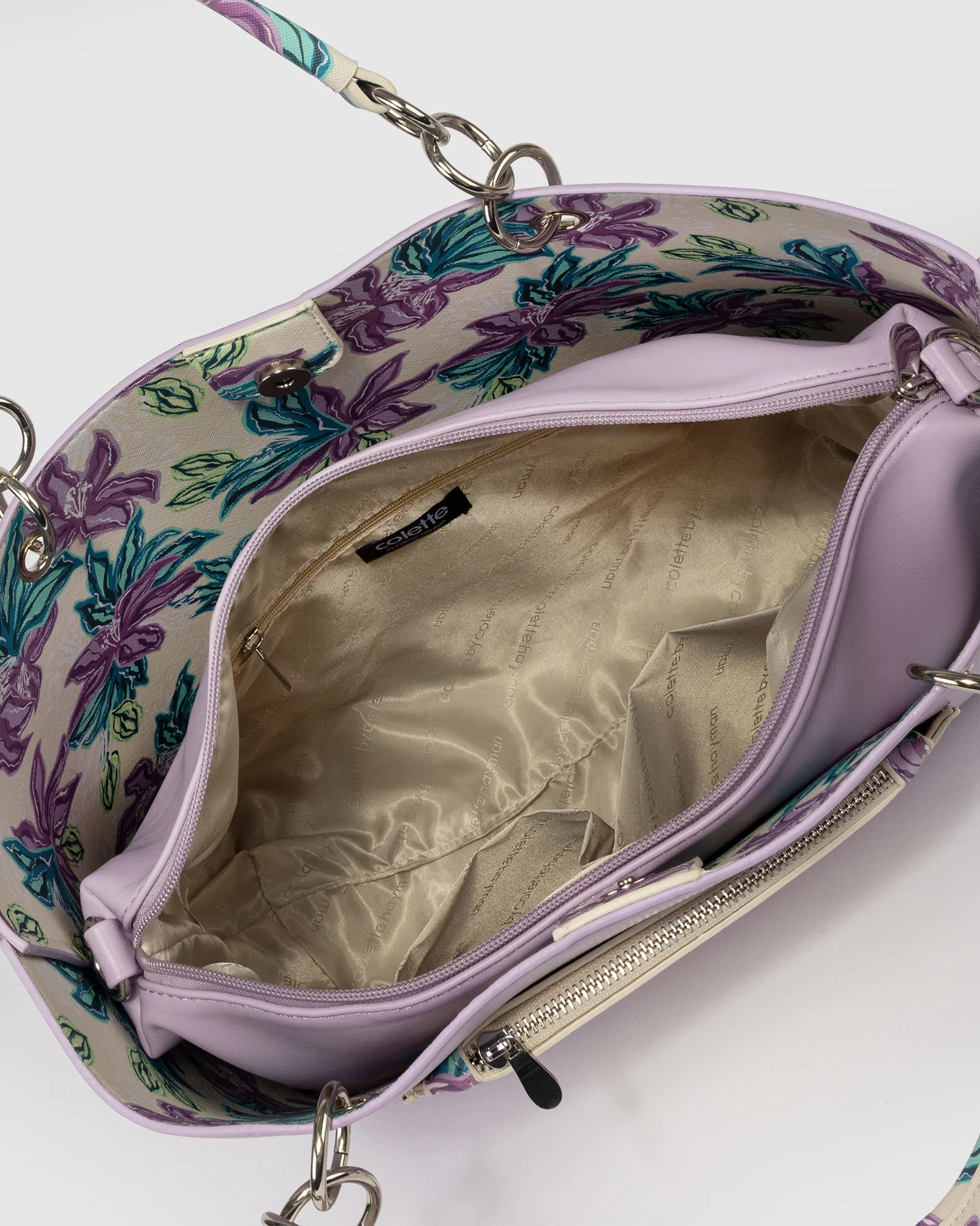 Purple Tia Pocket Tote - Image 5