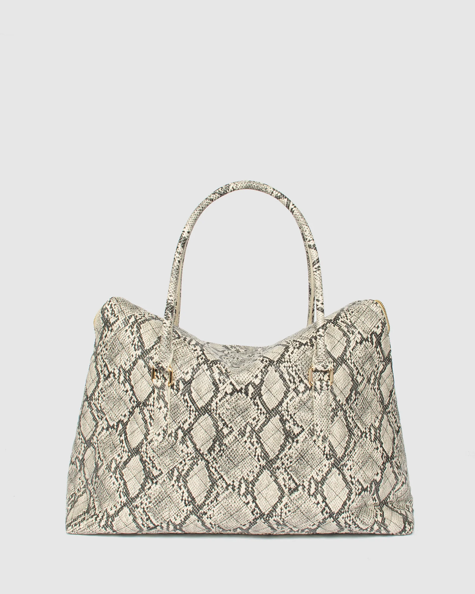 Python Ailiey Quilted Zip Top Weekender Bag - Image 4