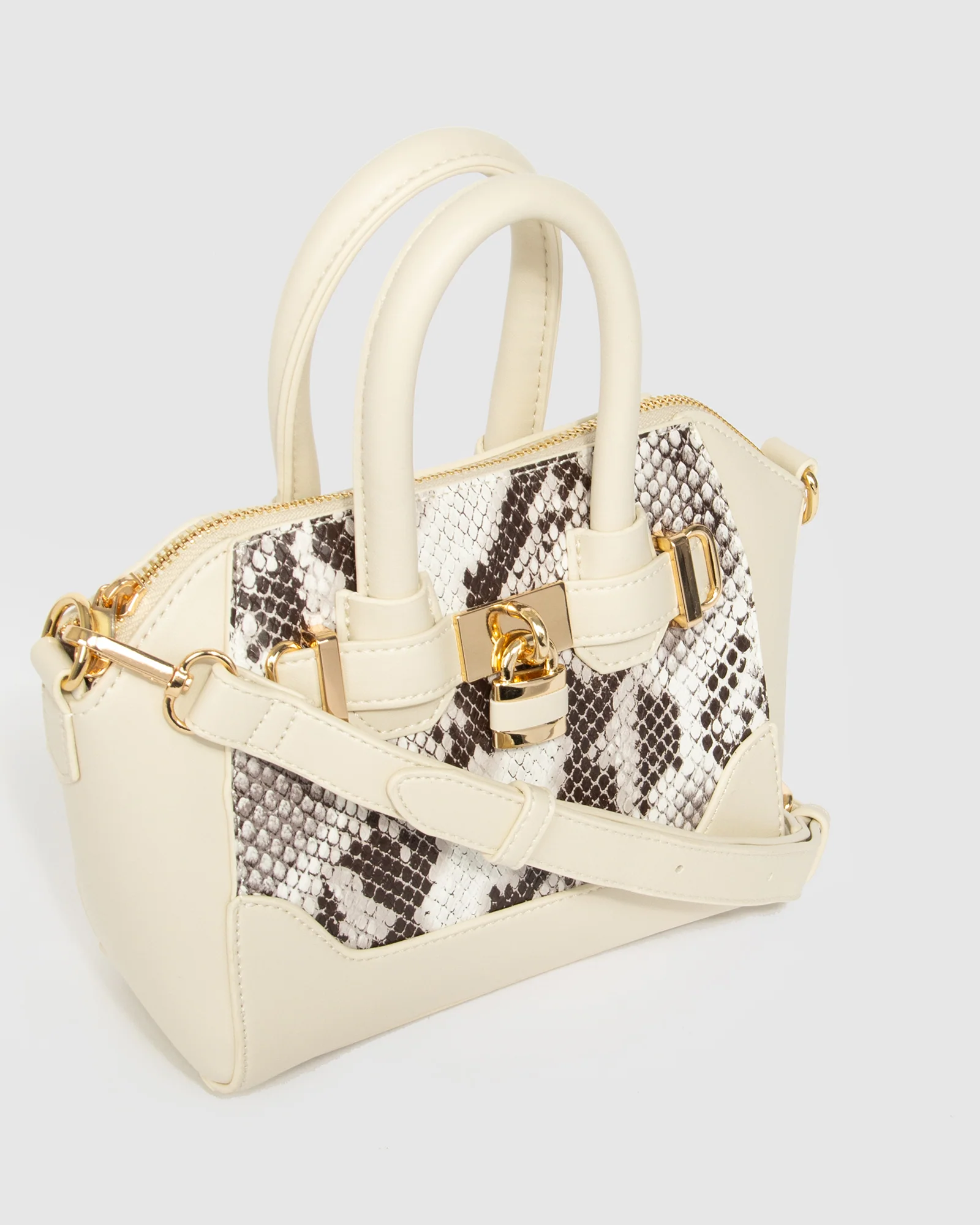 Python Frankie Lock Tote Bag - Image 3
