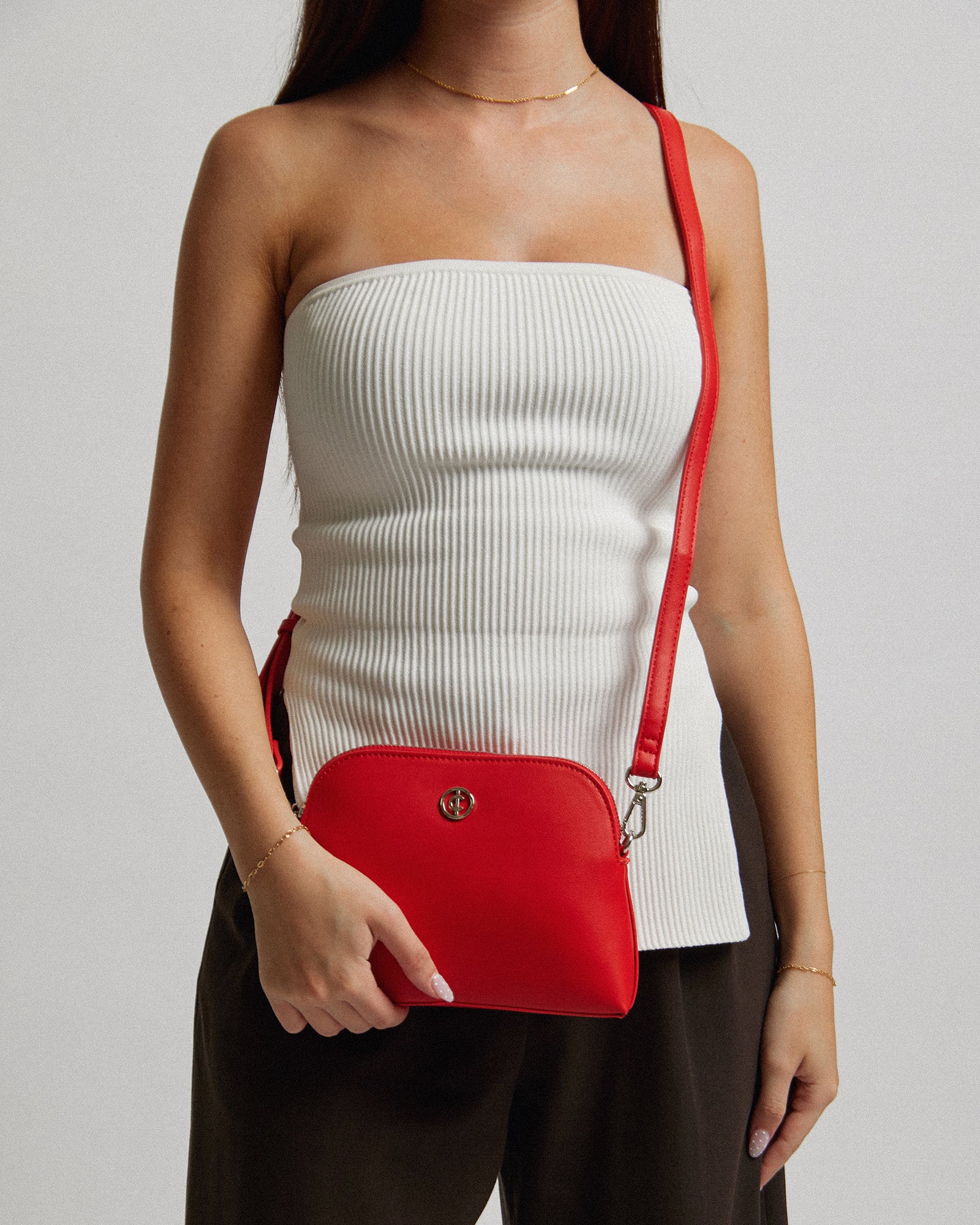 Red Jamari Crossbody Bag - Image 2