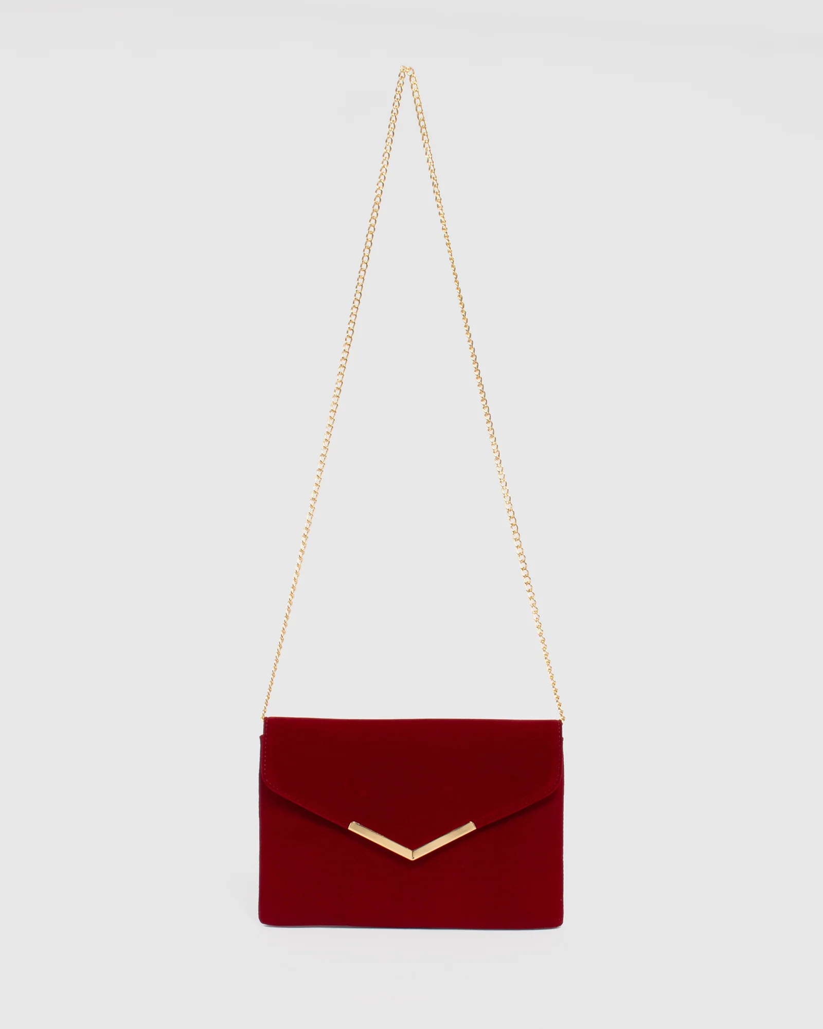 Red Jordana Clutch Bag - Image 5