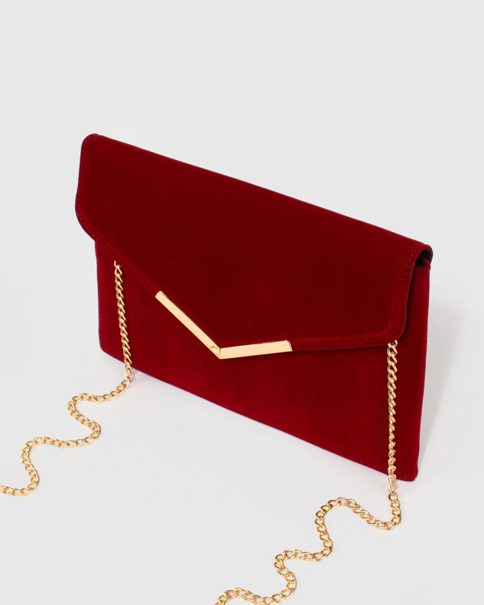 Red Jordana Clutch Bag - Image 6