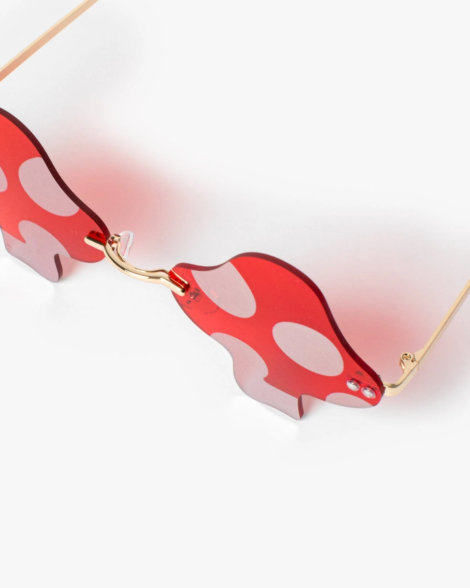 Red Mushroom Sunglasses - Image 4