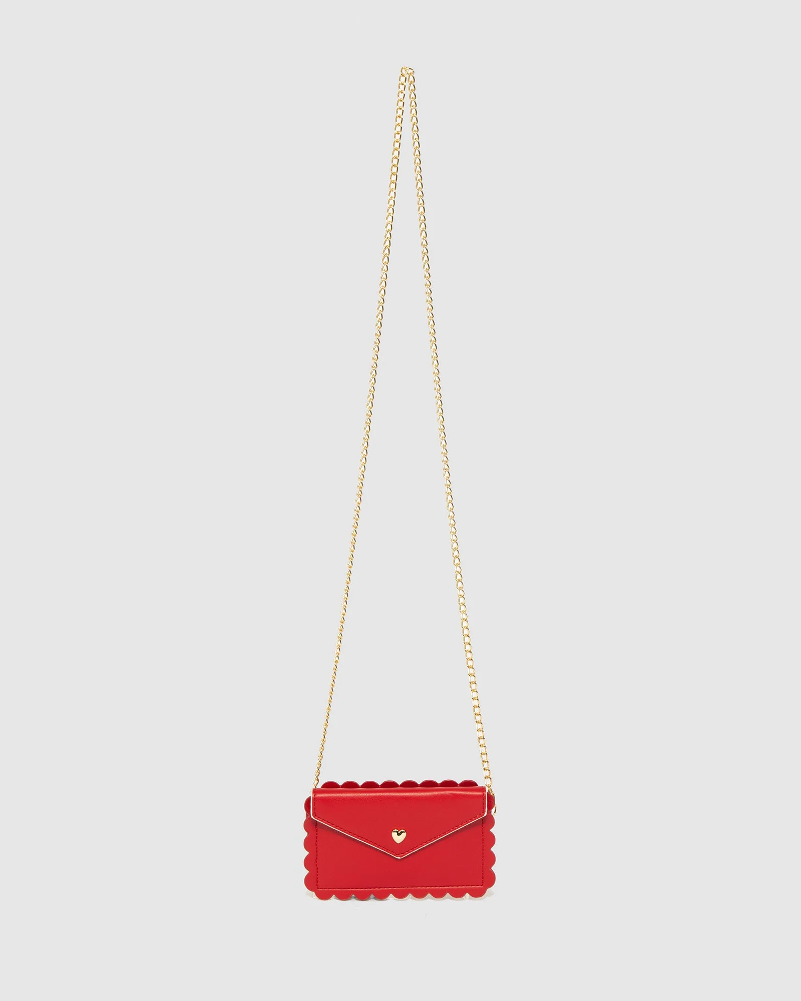 Red Romeo Heart Chain Wallet - Image 3