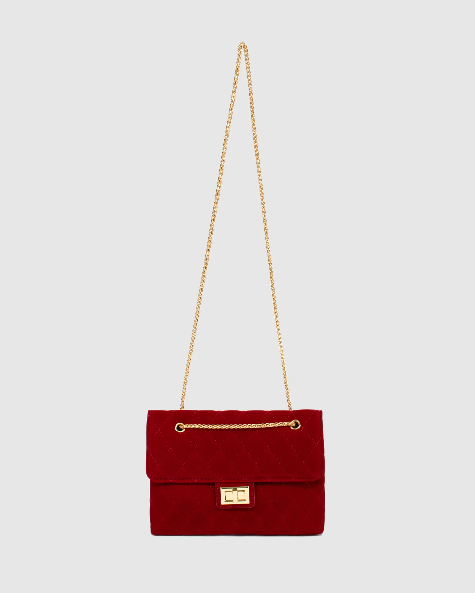 Red Zion Quilt Crossbody Bag - Image 6