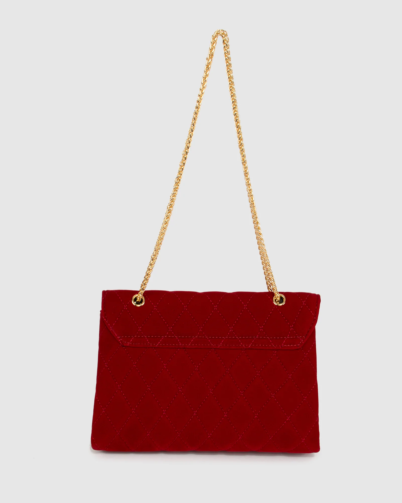 Red Zion Quilt Crossbody Bag - Image 7