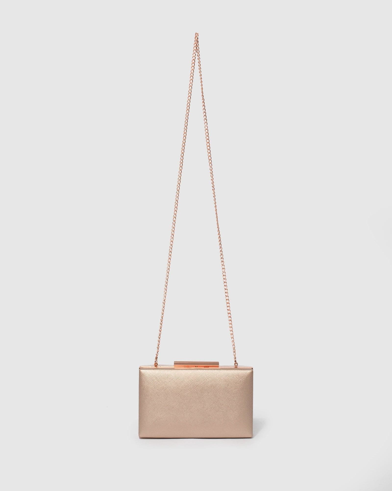 Rose Gold Jaimi Clutch Bag - Image 4