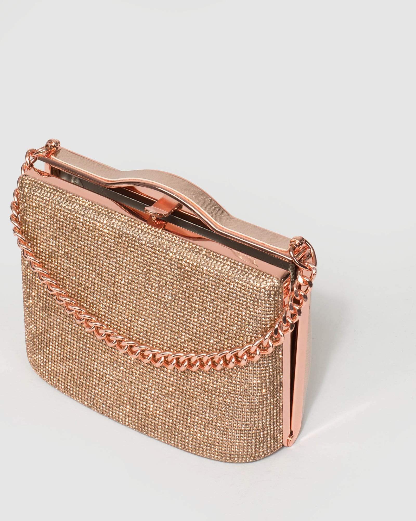 Rose Gold Tullia Chain Bag - Image 7