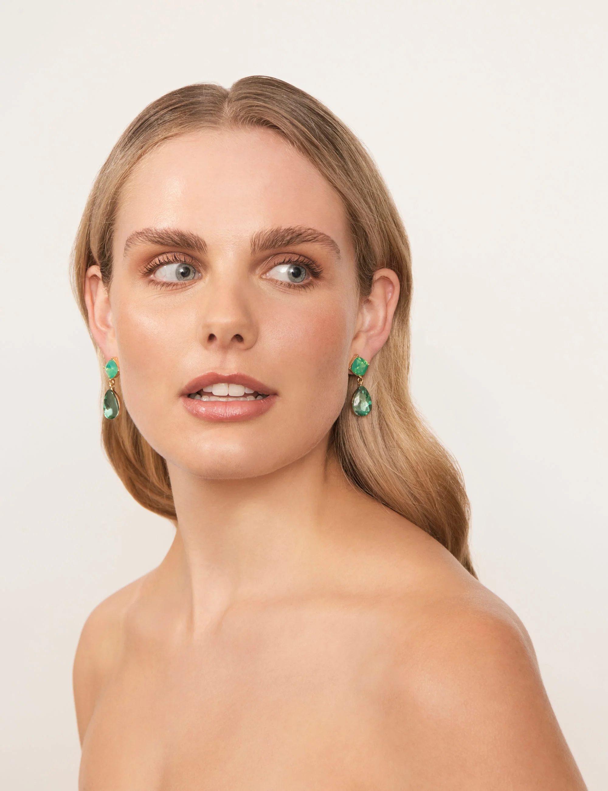 ROYAL DUO DROP EARRING - Image 2