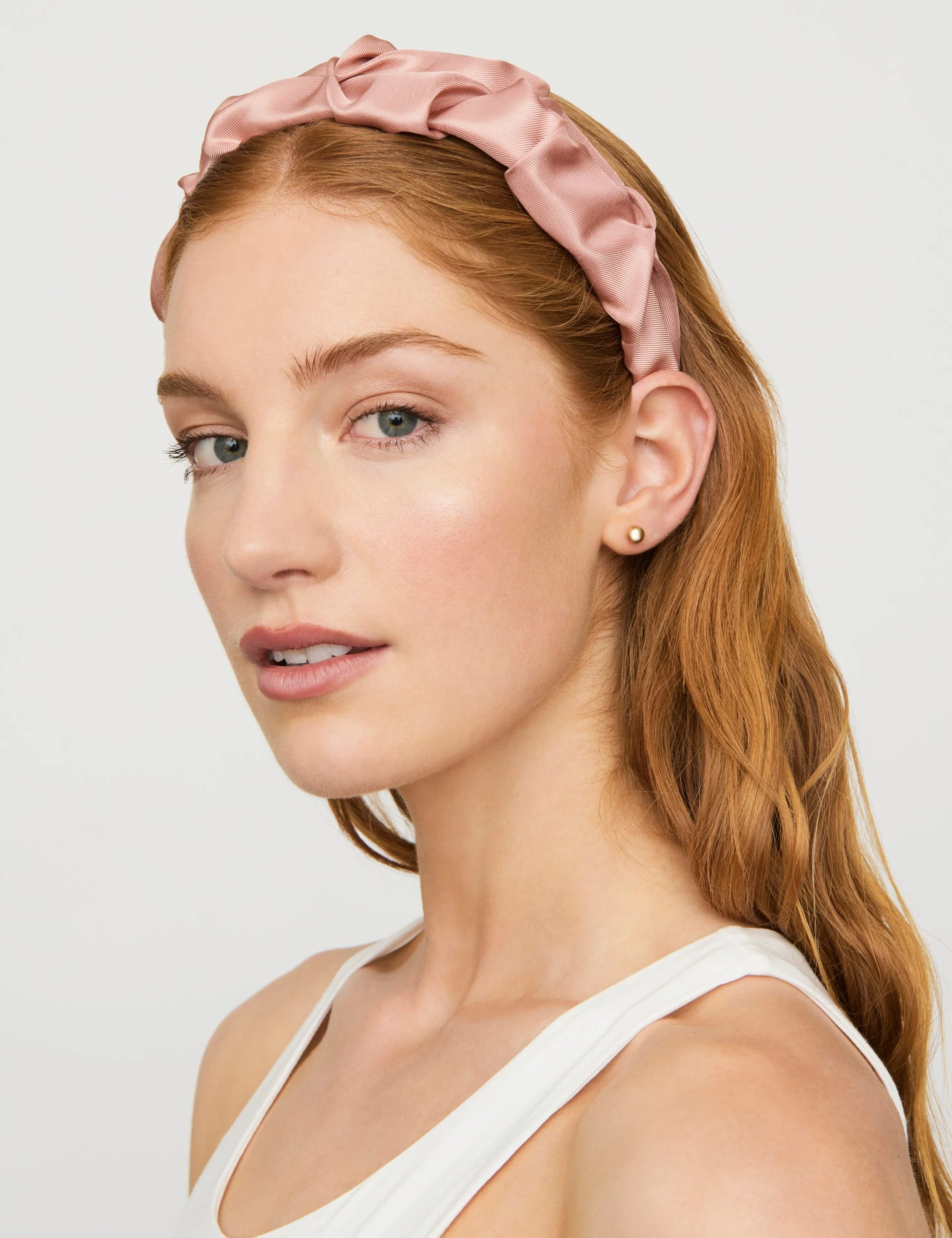 RUFFLE SATIN HEADBAND - Image 4