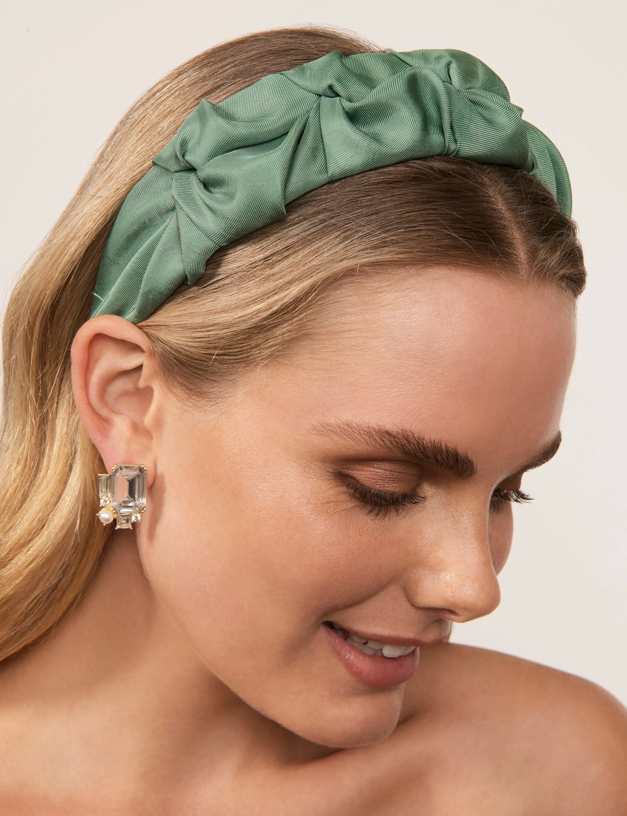 RUFFLE SATIN HEADBAND - Image 4