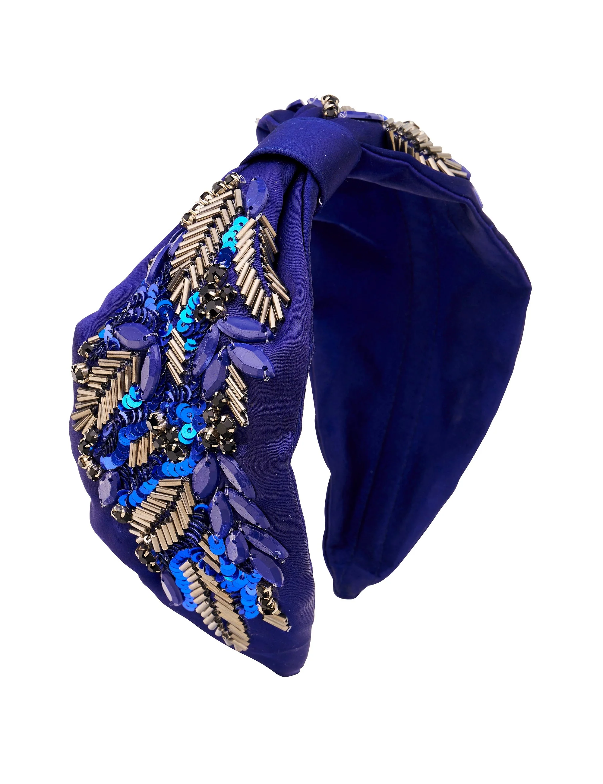 SATIN FEATHER SOFT FORM HEADBAND - Image 3