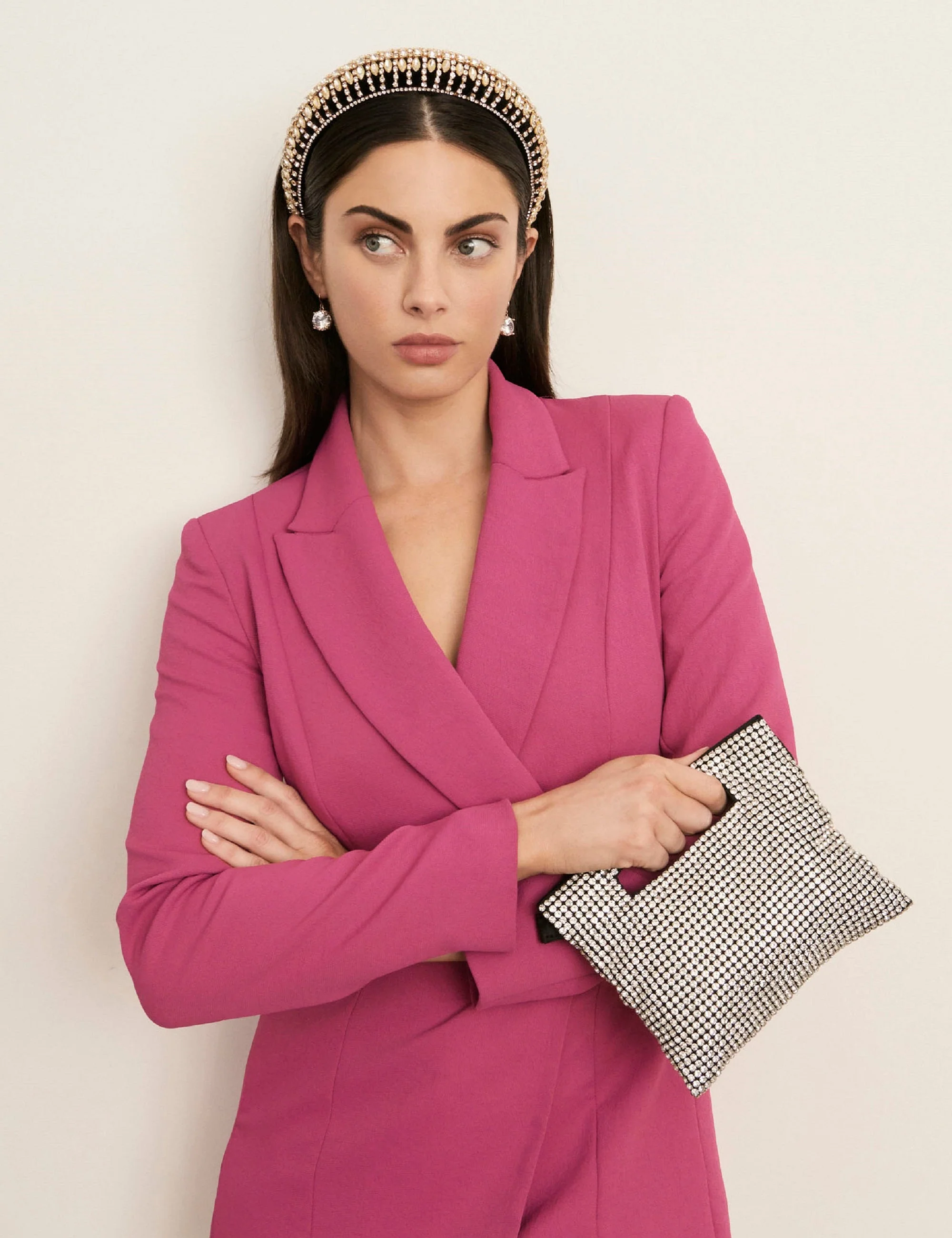 SHIMMER FLAT CLUTCH - Image 2