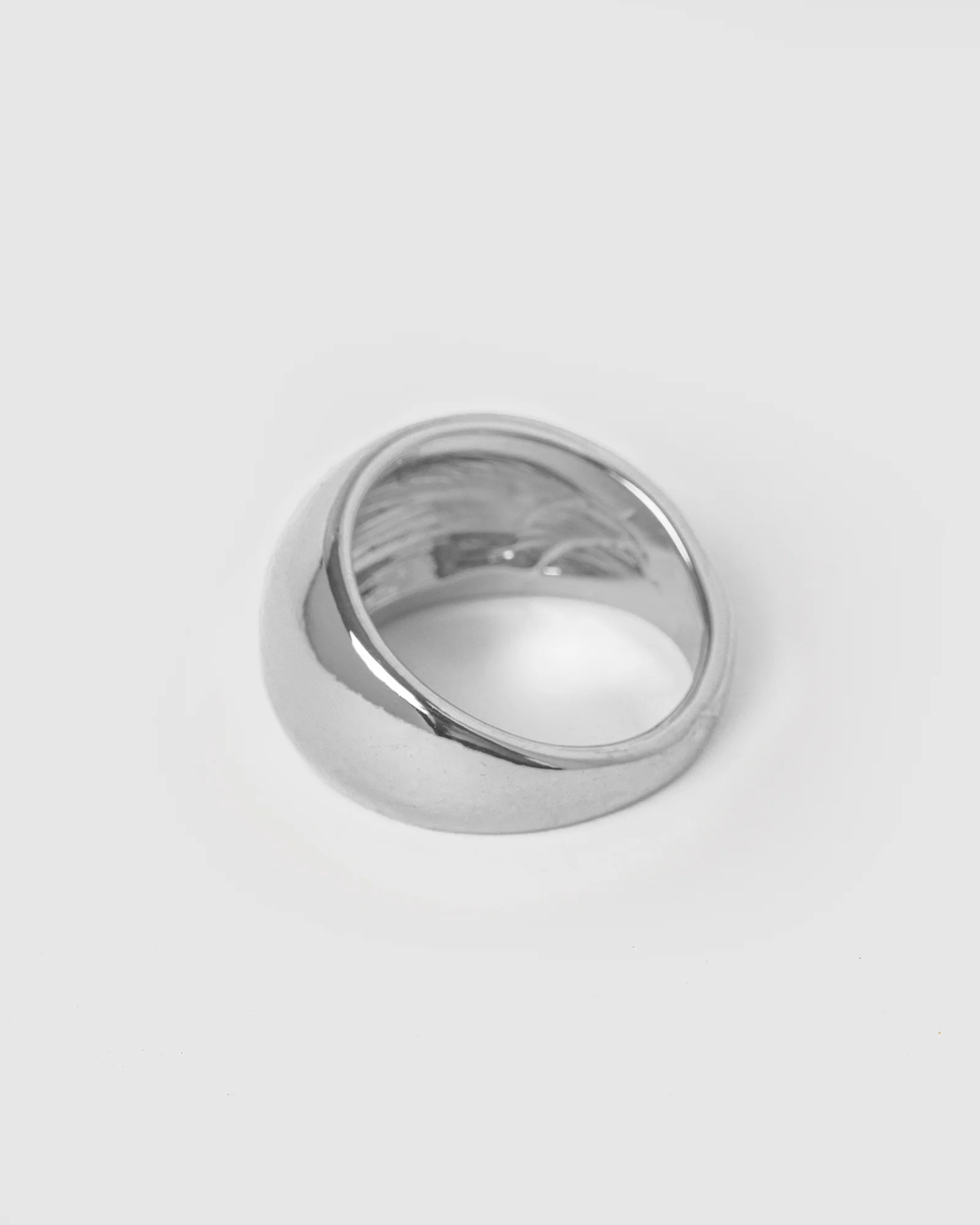 Silver Dome Ring - Image 3