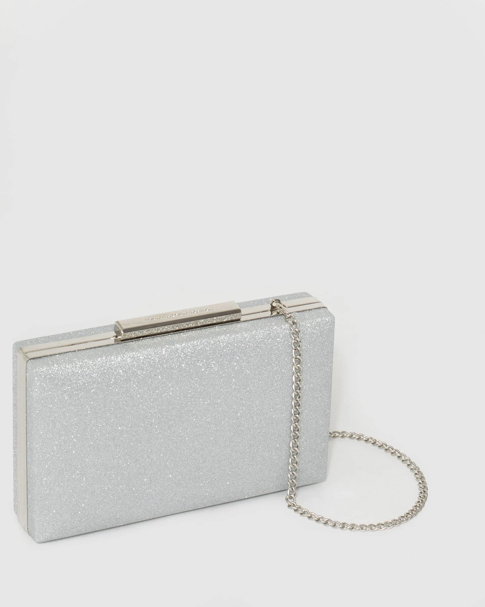 Silver Jaimi Clutch Bag - Image 3