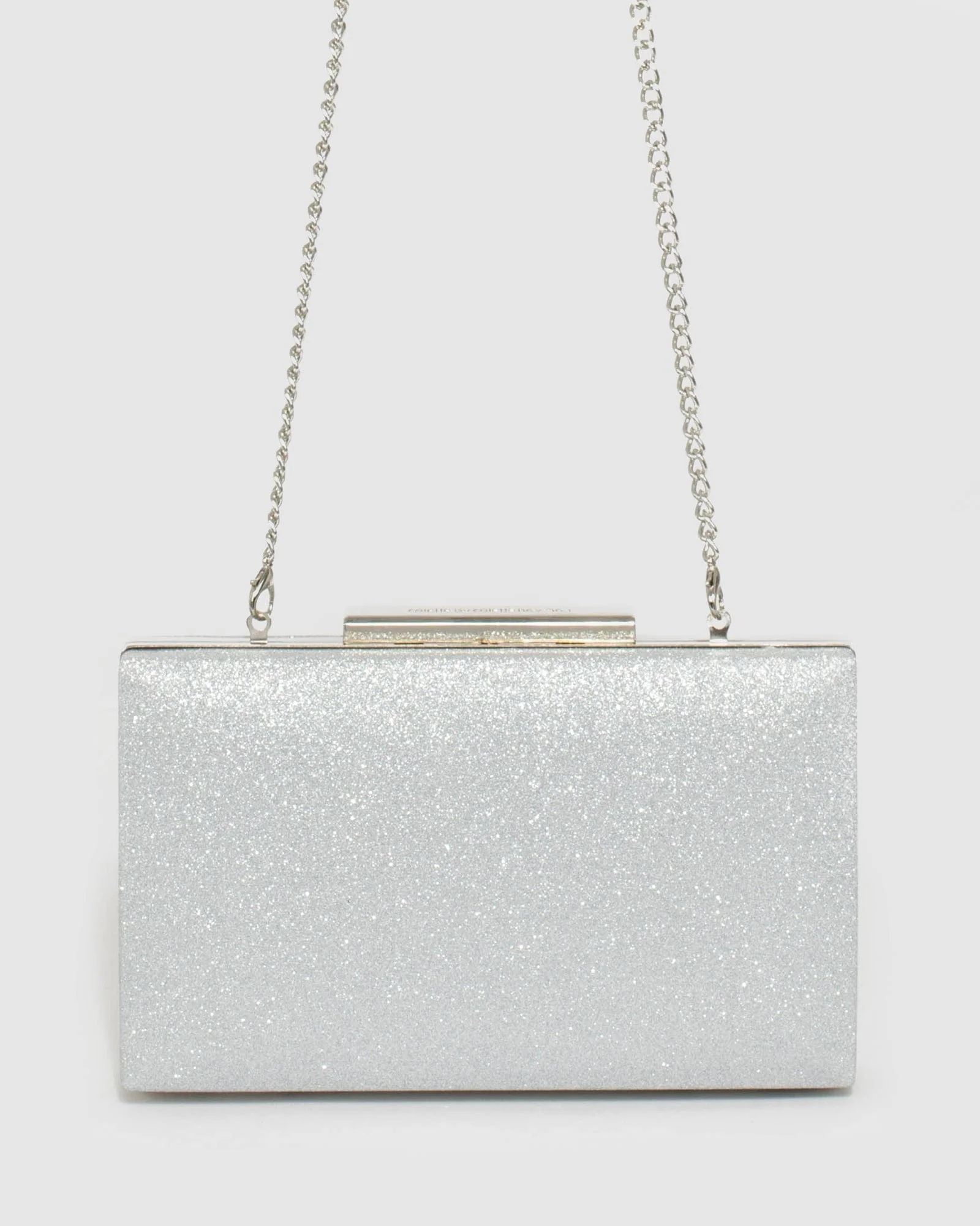 Silver Jaimi Clutch Bag - Image 6