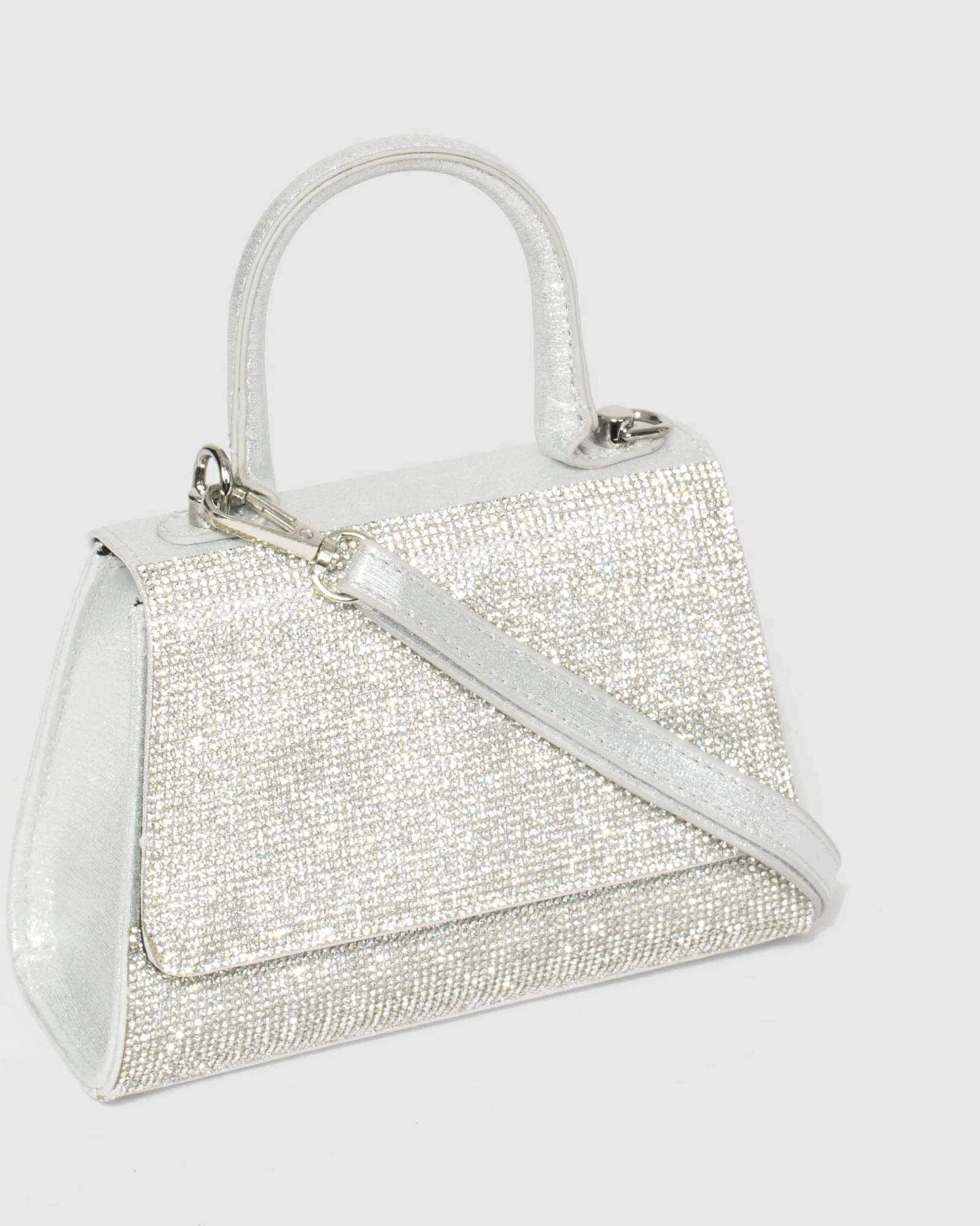 Silver Lilith Crystal Bag - Image 4