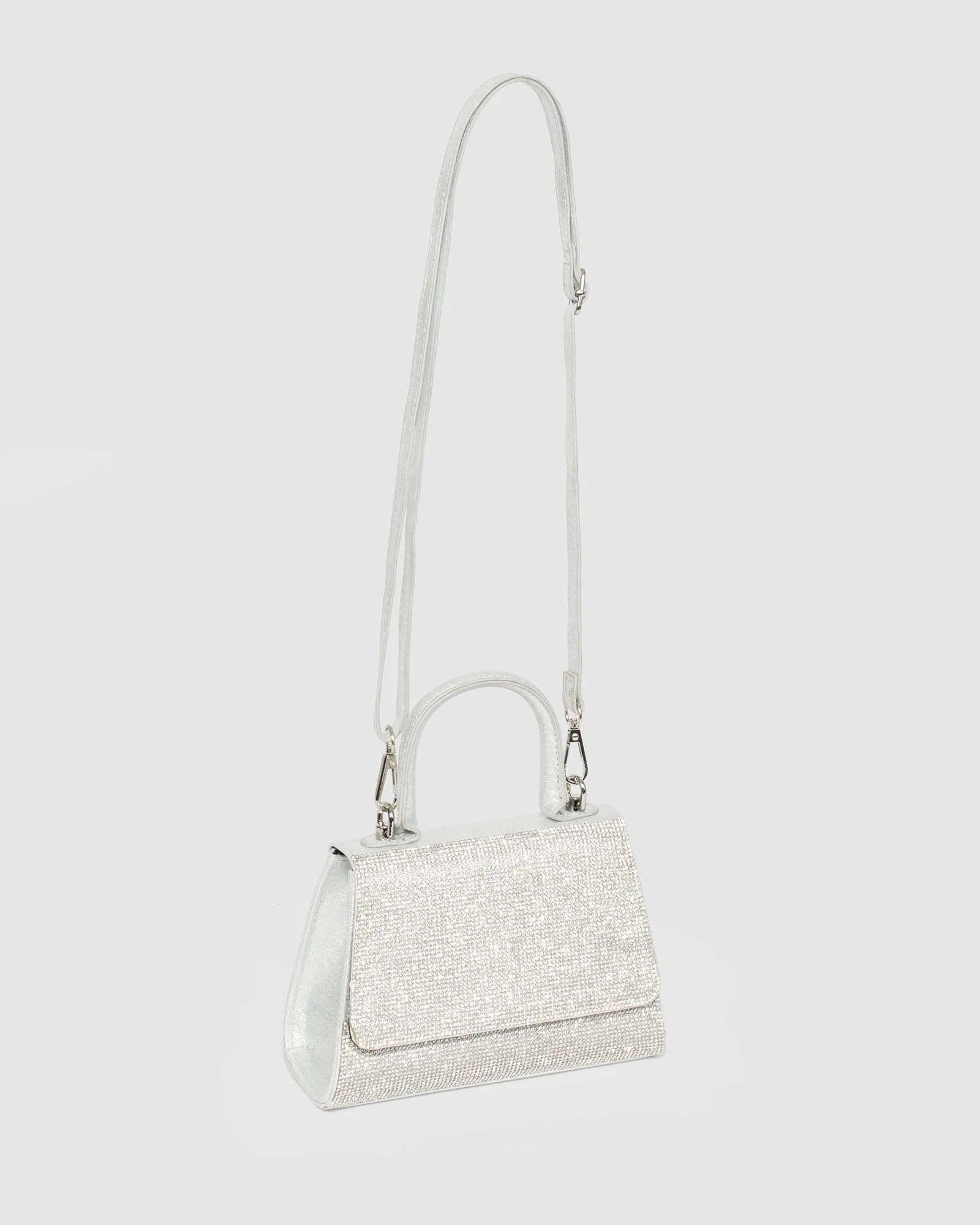 Silver Lilith Crystal Bag - Image 5