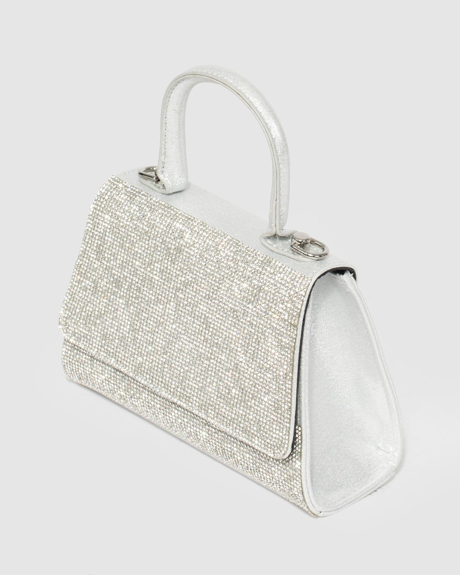 Silver Lilith Crystal Bag - Image 8