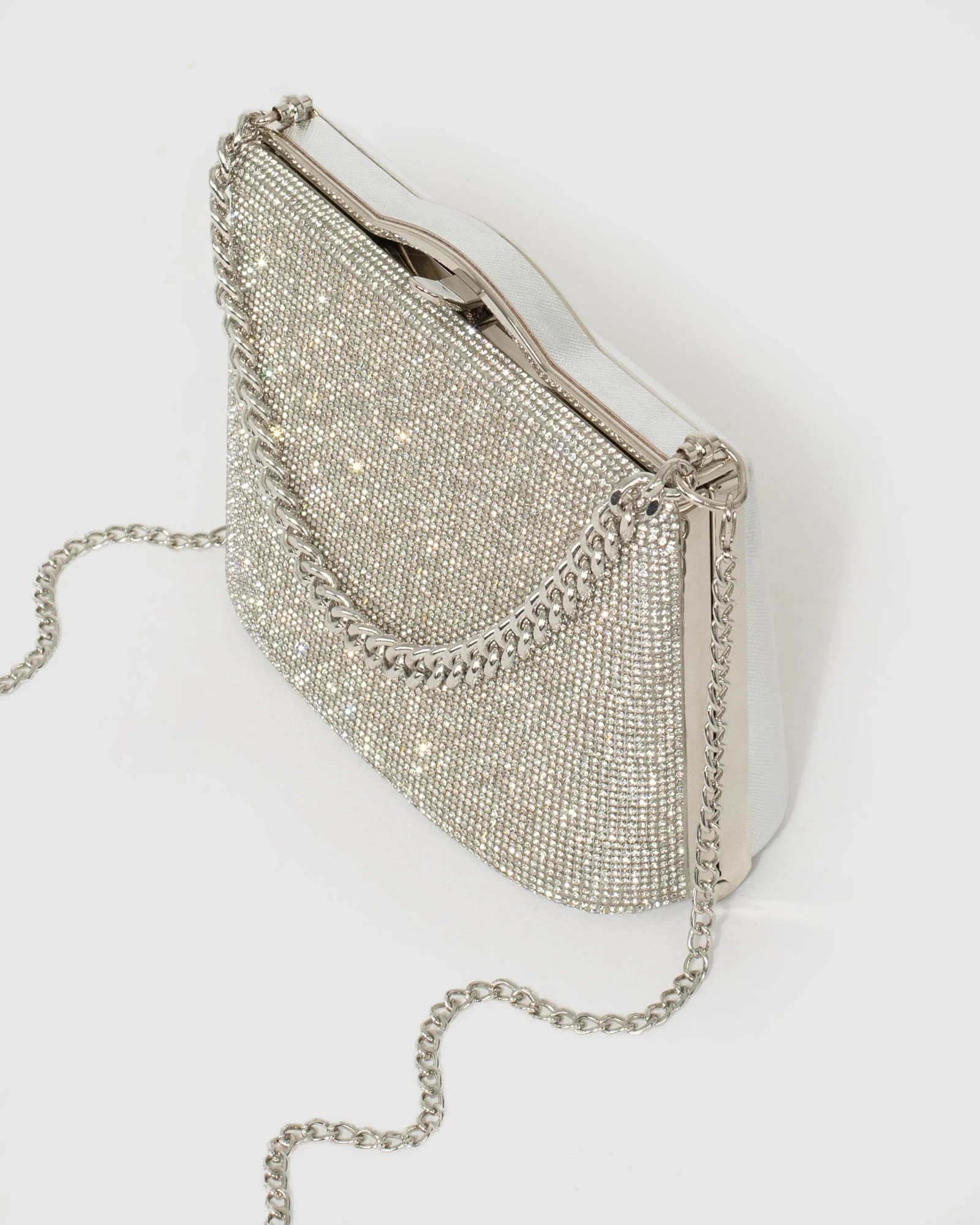 Silver Tullia Chain Bag - Image 6