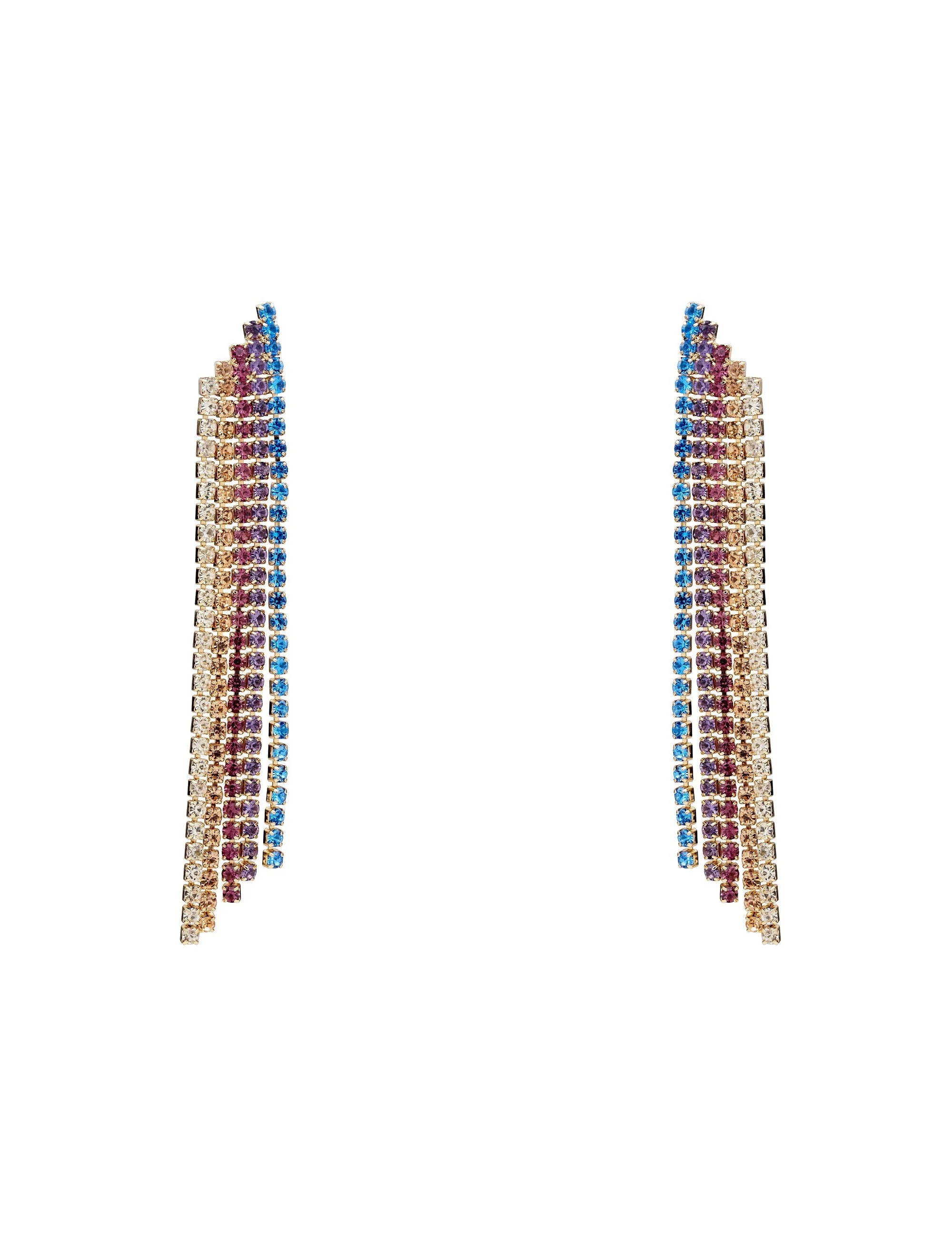 SIMPLE OMBRE DRAPE EARRING