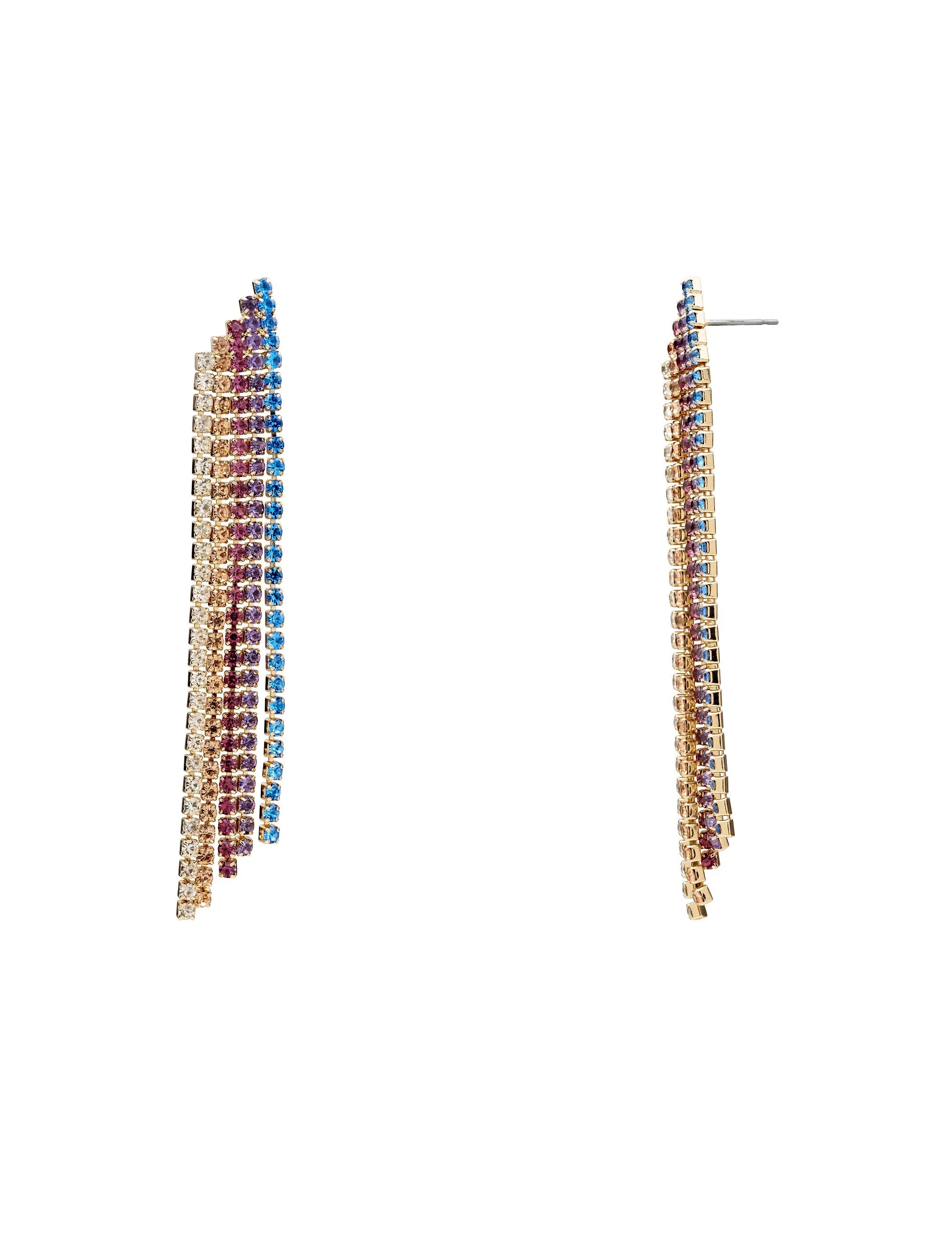 SIMPLE OMBRE DRAPE EARRING - Image 3