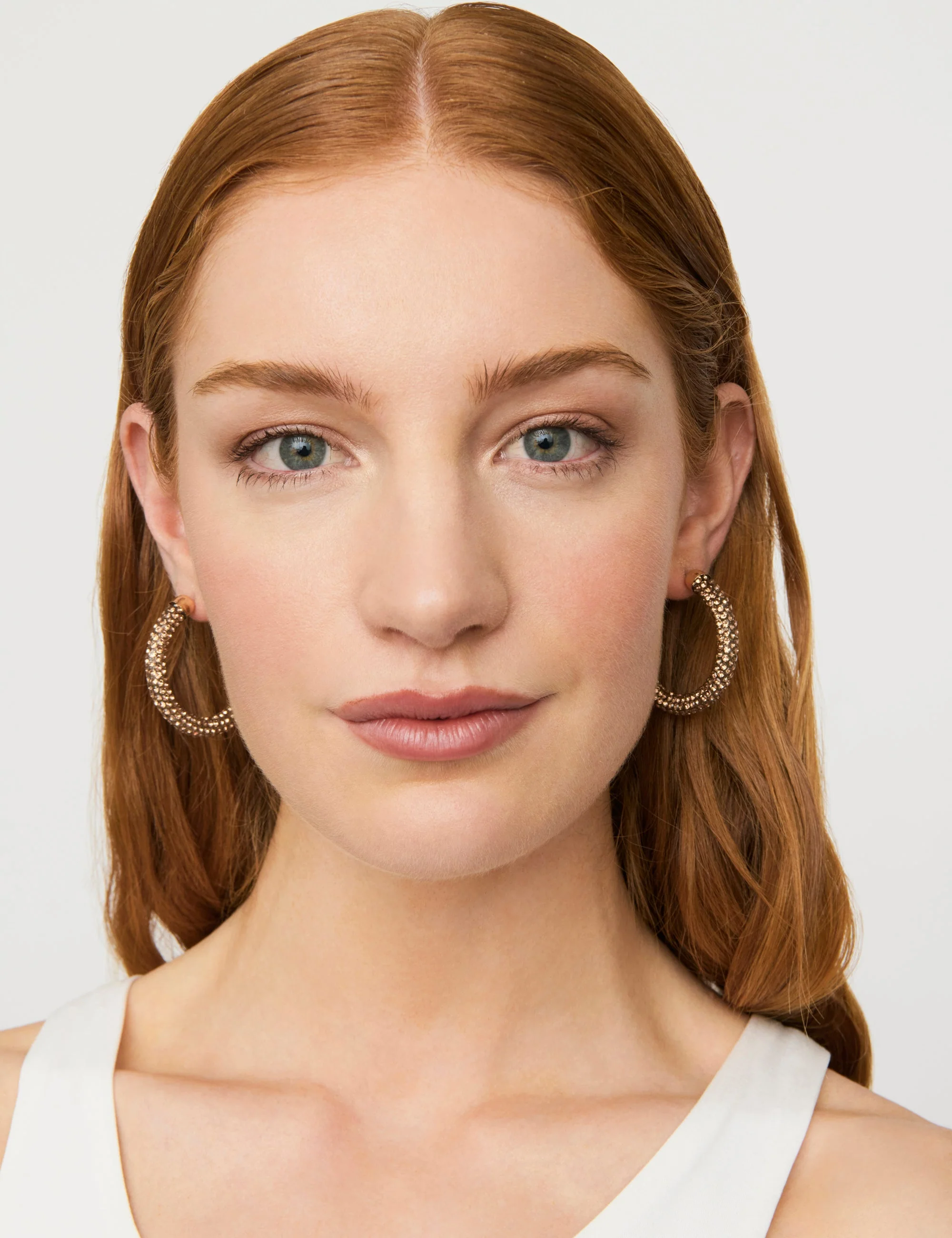 SPARKLY HOOP EARRING - Image 2