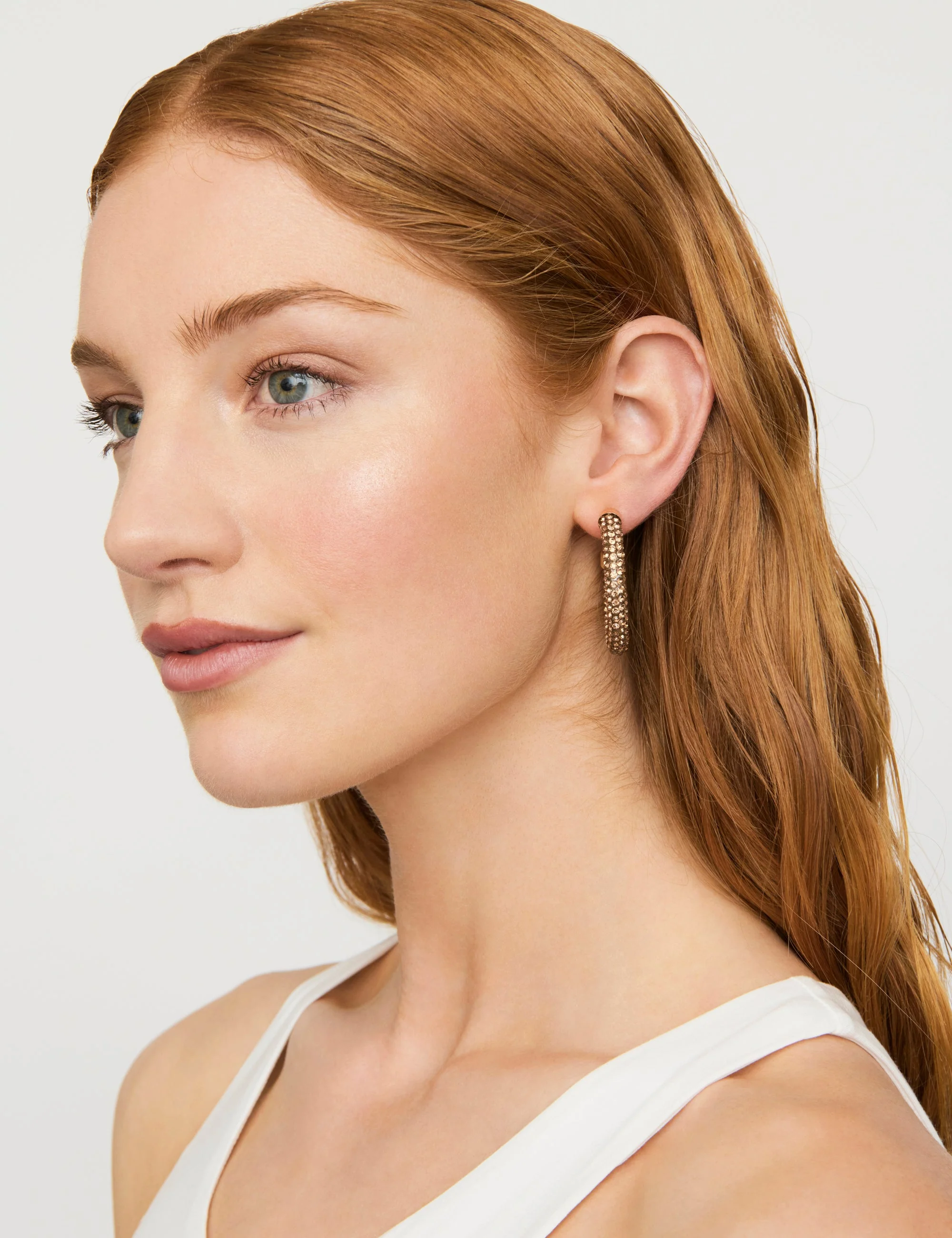 SPARKLY HOOP EARRING - Image 6